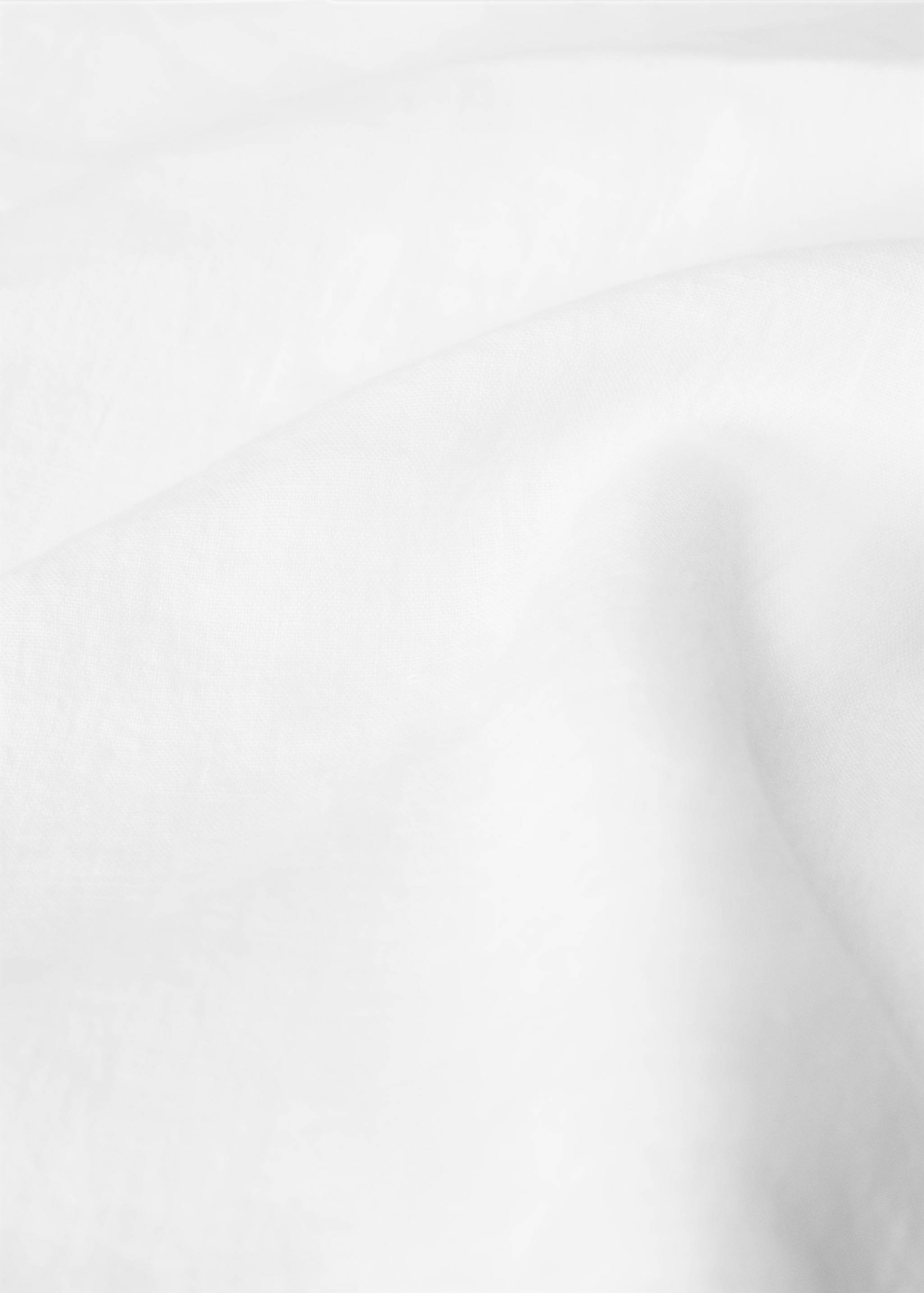 Washed linen top sheet for 150/160 cm bed - Details of the article 3