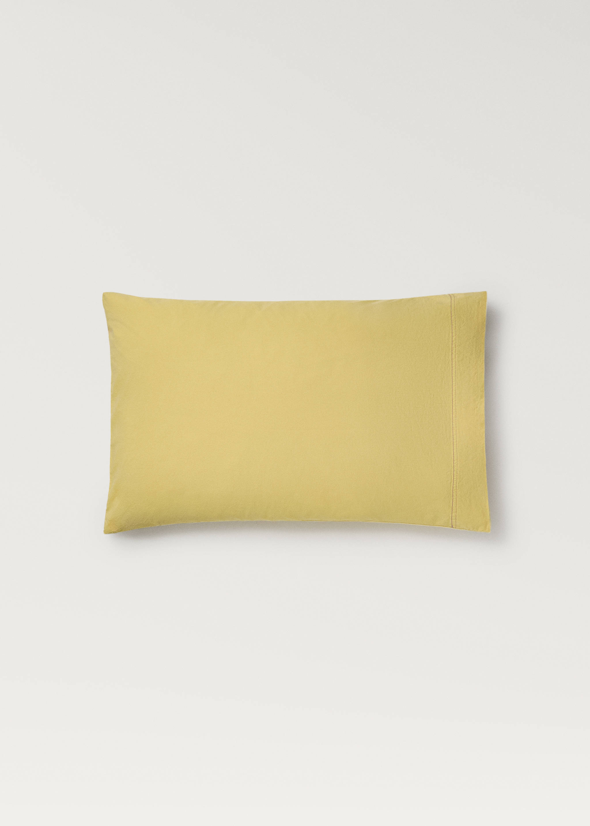 Children's washed cotton double-stitched pillowcase 30x50 cm - Article without model
