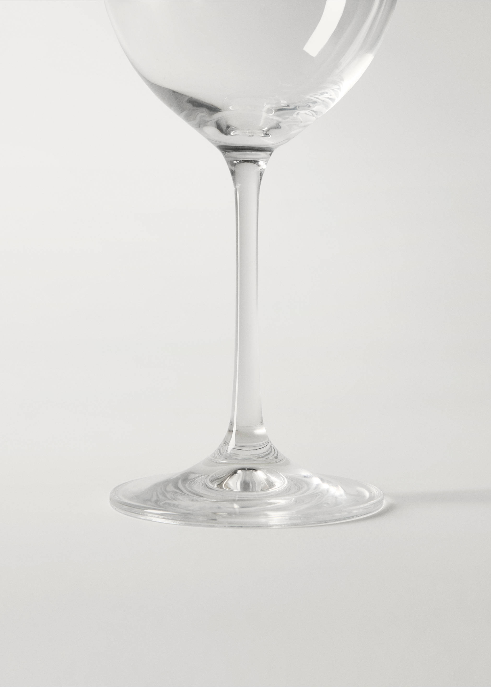 Sklenice na víno z kristalínu - Detail zboží 2, Ledově šedá. Ref: 27162953-00.