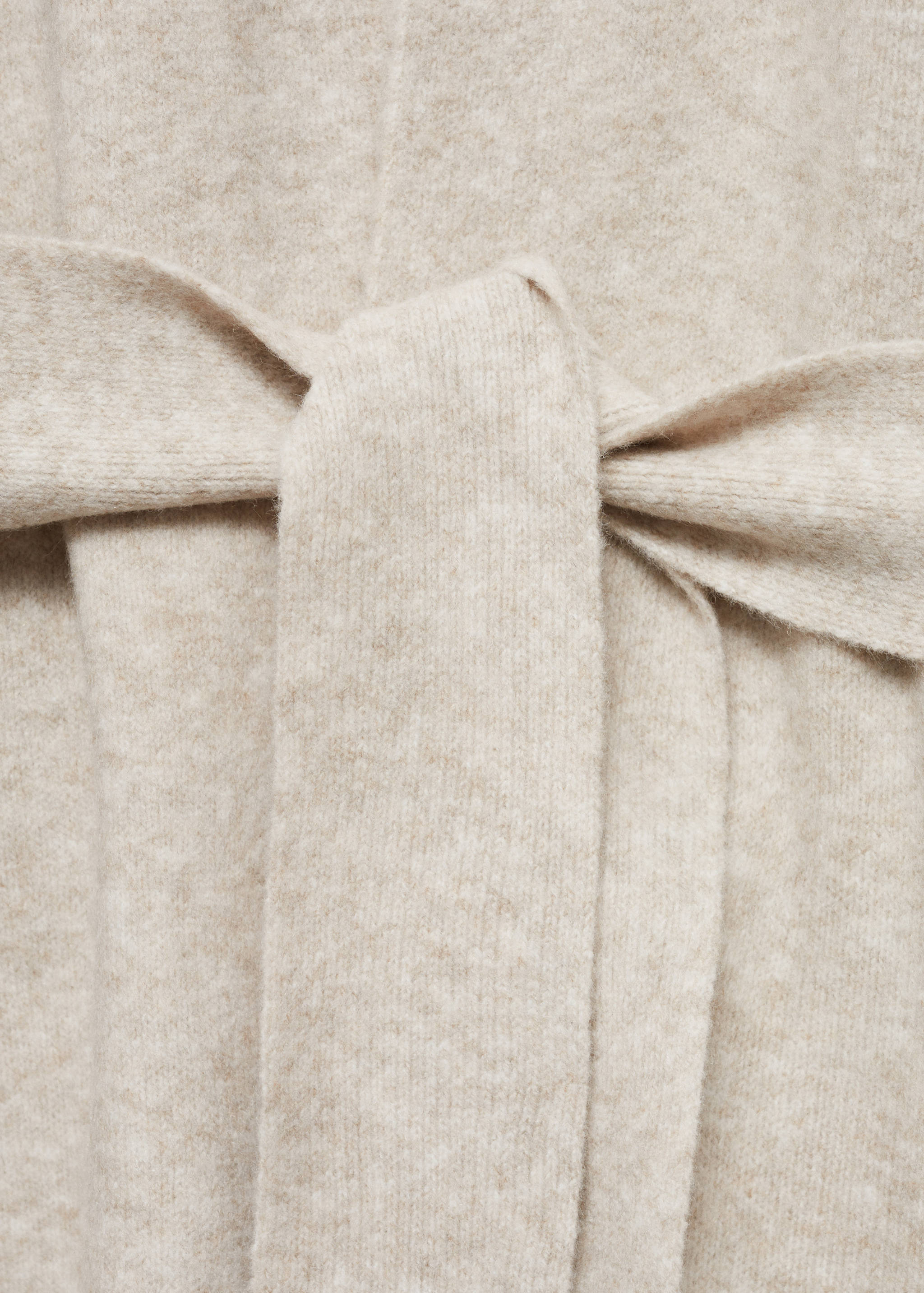 Long knitted cardigan - Details of the article 8