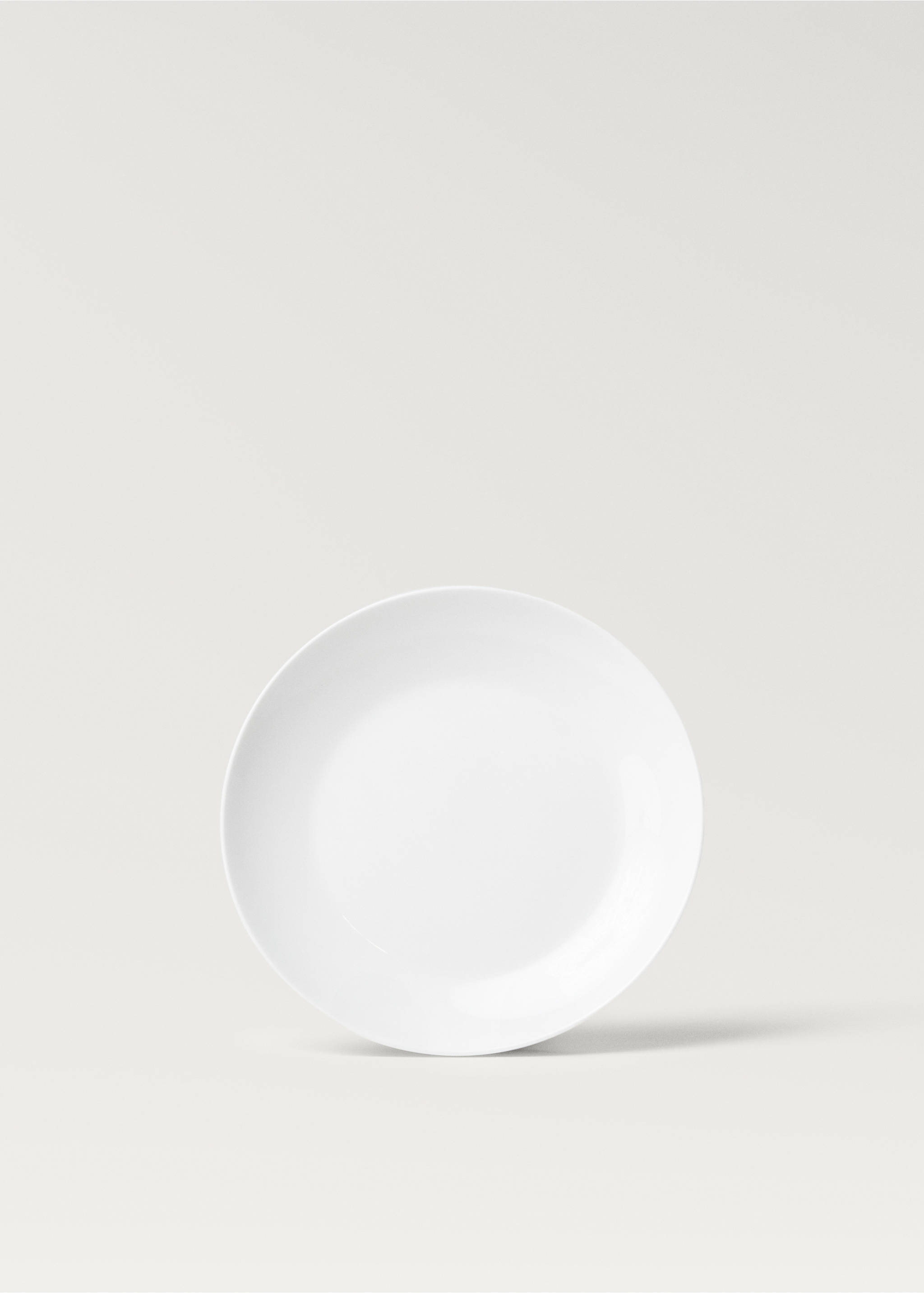 Bone china dessert plate - Article without model, Off White. Ref: 27172937-00.
