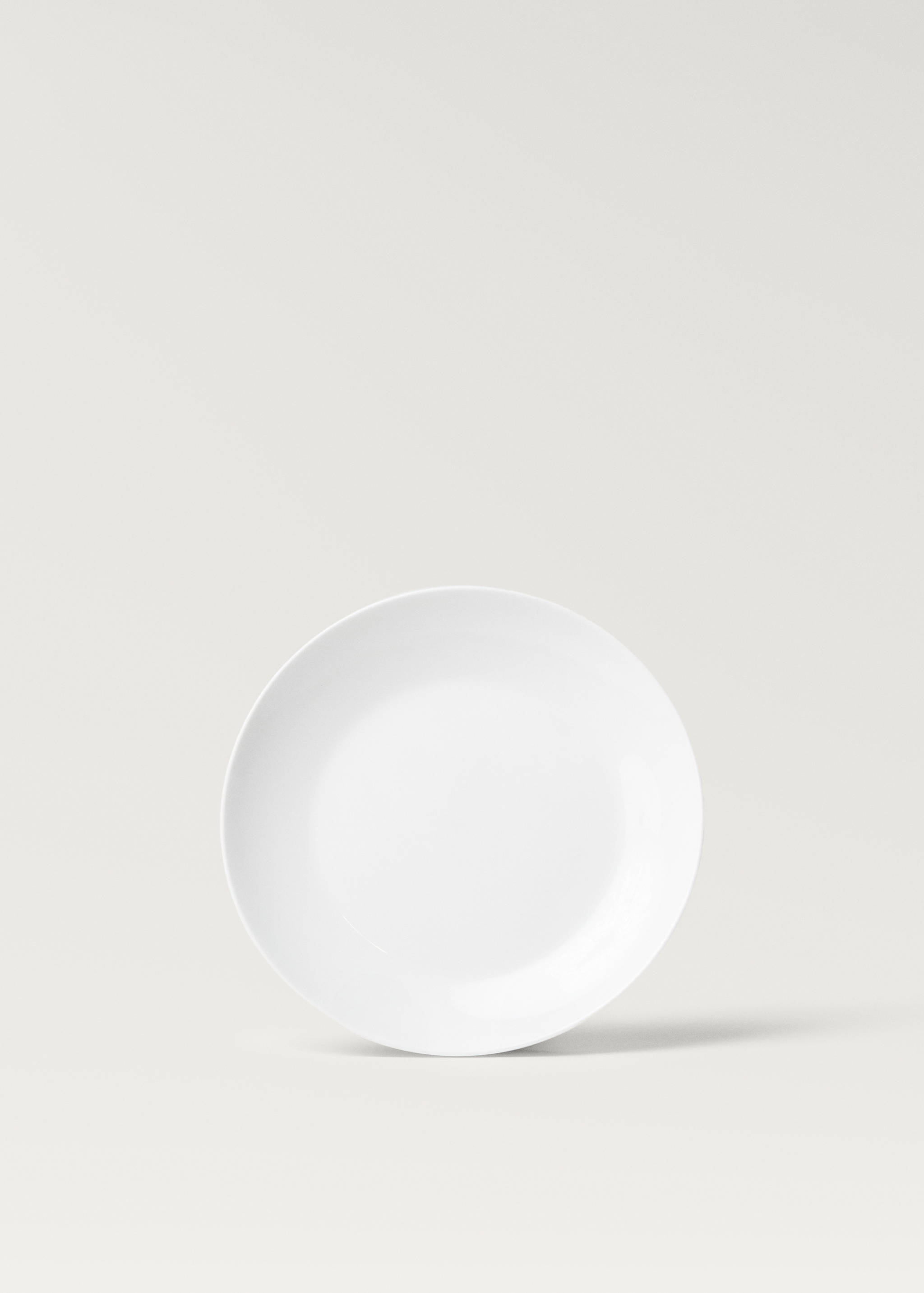 Bone china dessert plate - Article without model