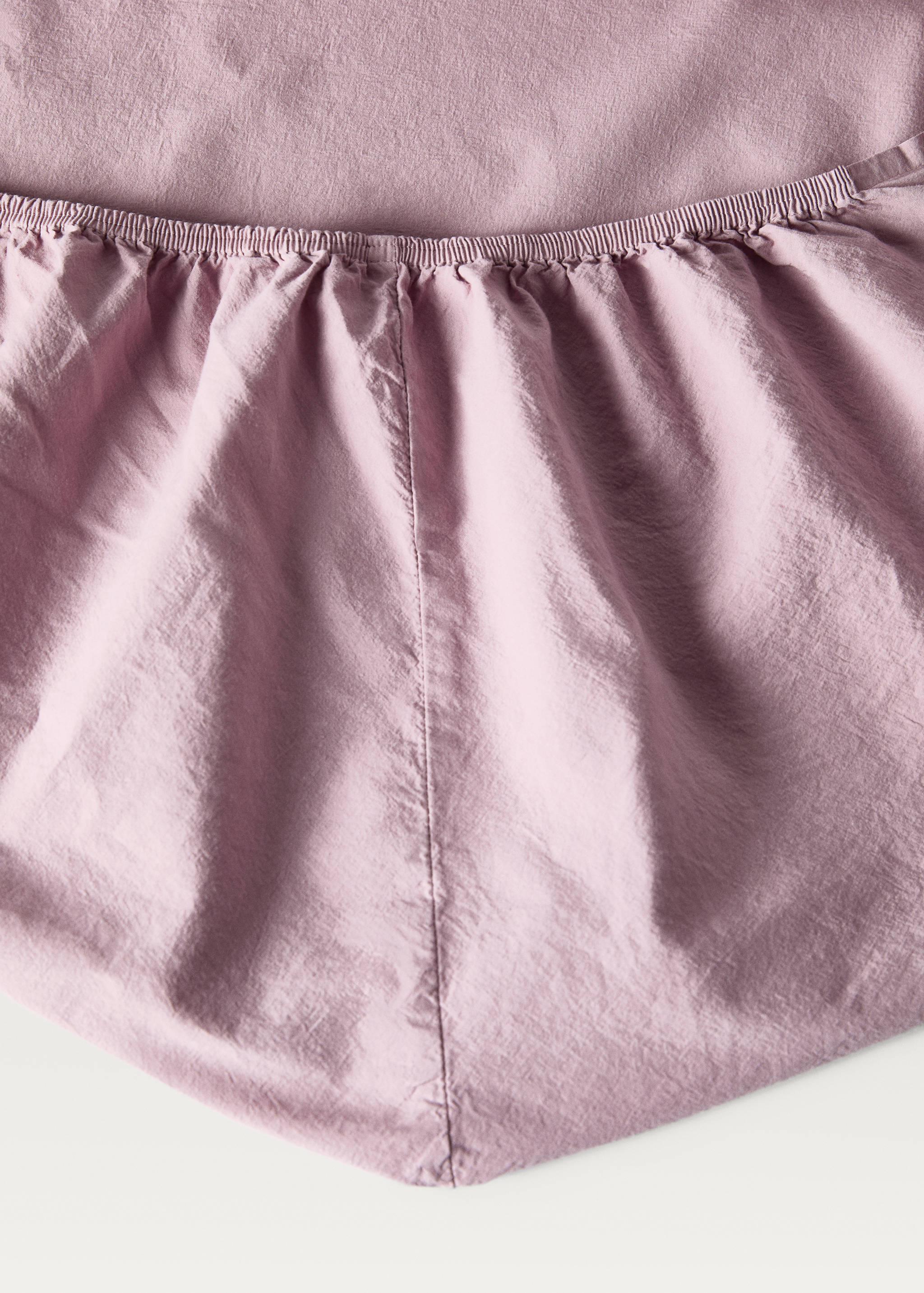 Llençol de sota bressol cotó rentat doble repunt - Detall de l'article 1