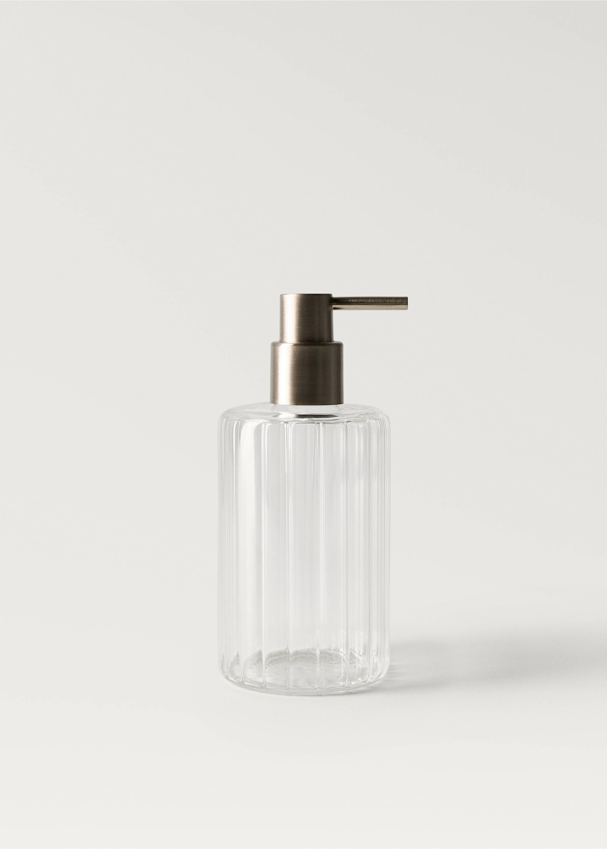Borosilicate soap dispenser - Article without model, Ice Grey. Ref: 27182936-00.