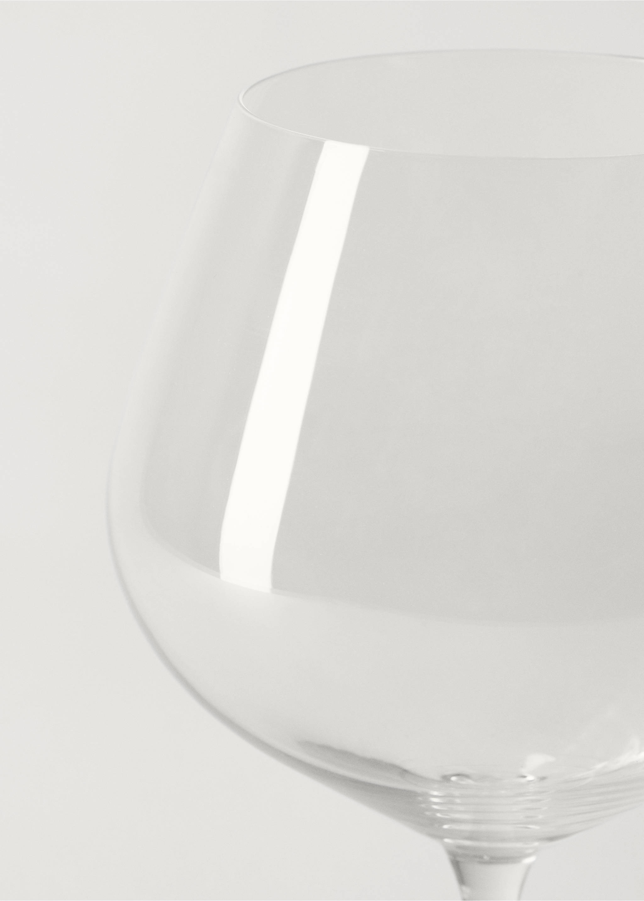 Crystalline glass with wide design - Details of the article 1, Ice Grey. Ref: 27182952-00.