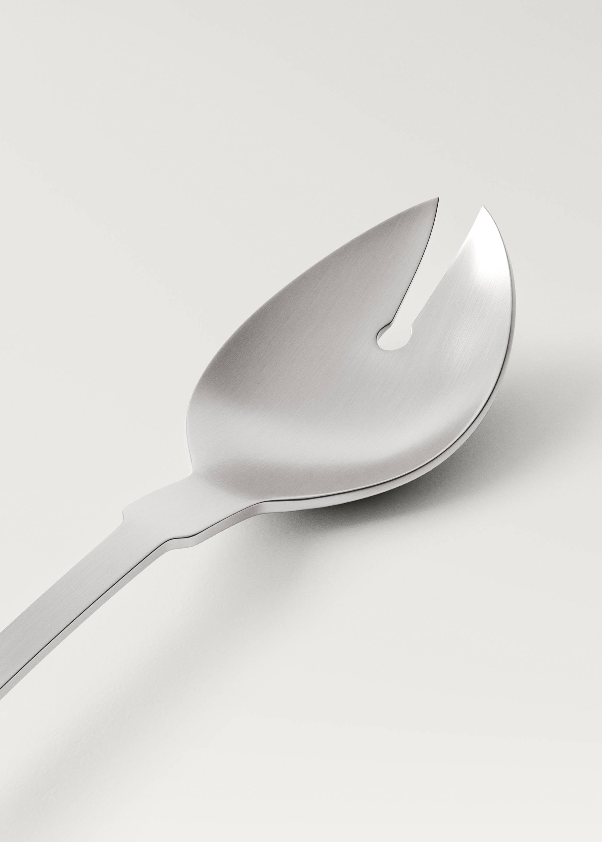 2-piece serving cutlery in stainless steel with matte silver finish - Details of the article 1