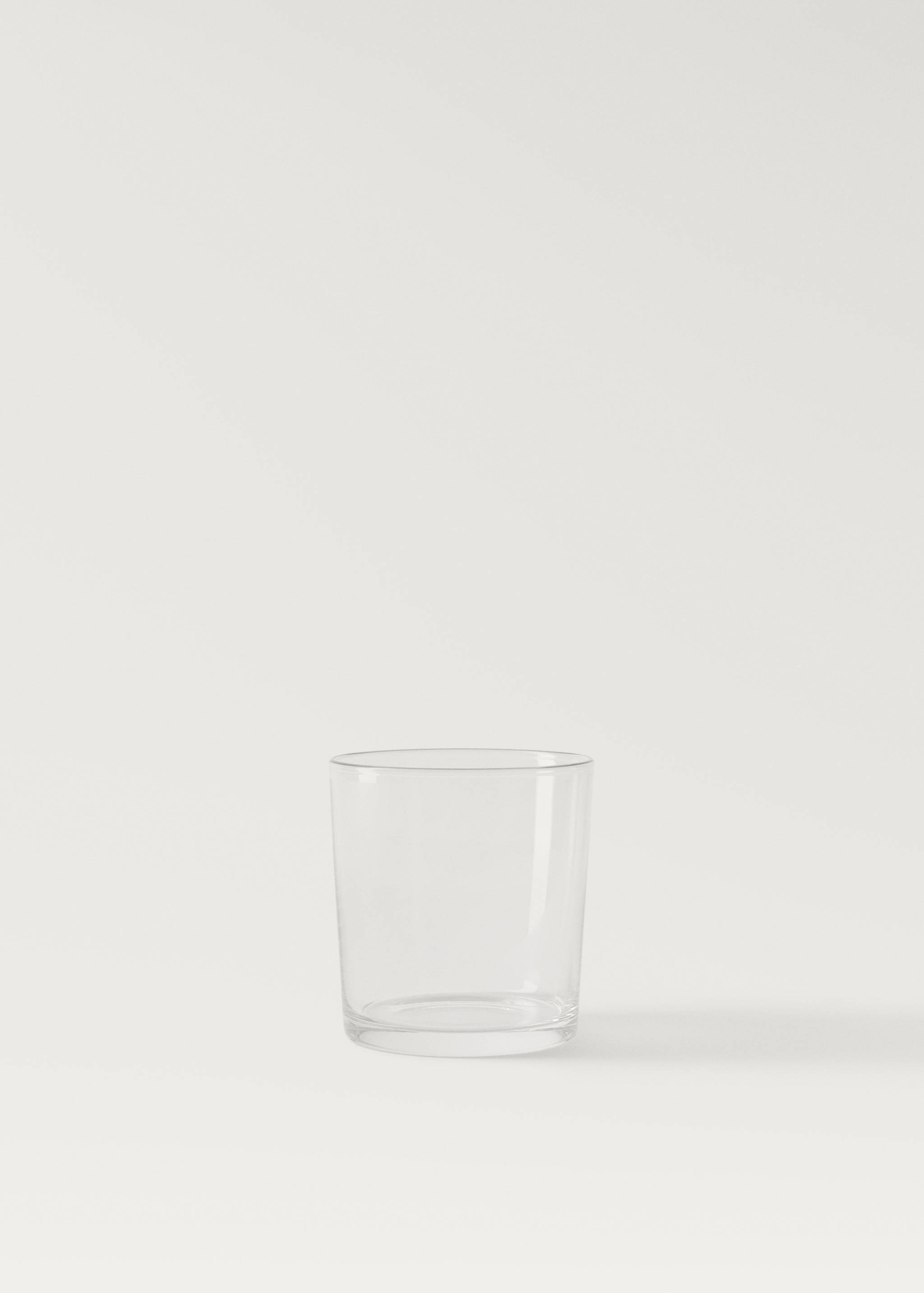 Small glass with plain design - Article without model
