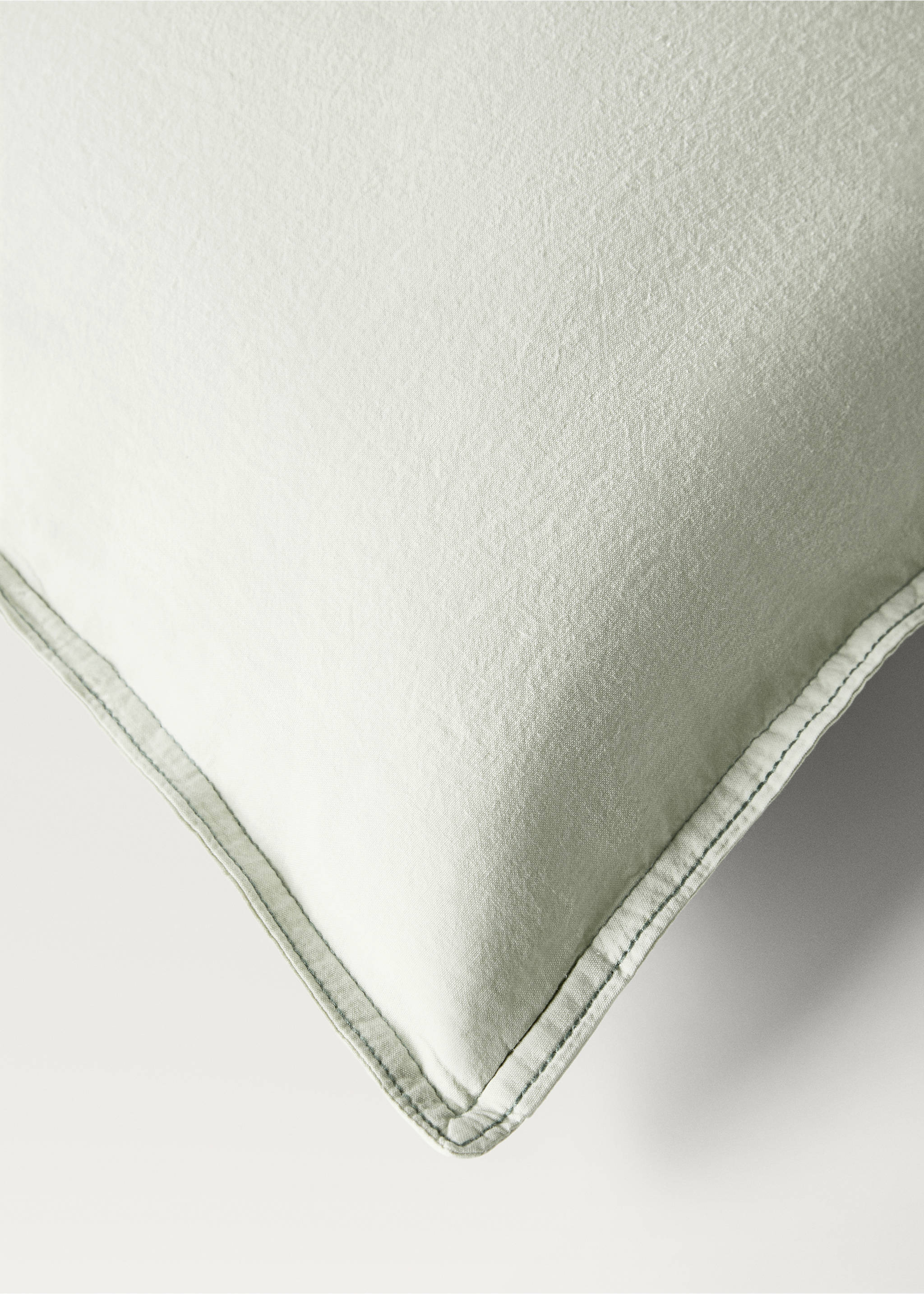 Funda nórdica infantil algodón lavado doble pespunte cama 90 cm - Detalle del artículo 3, Verde bosque. Ref: 27183345-00.