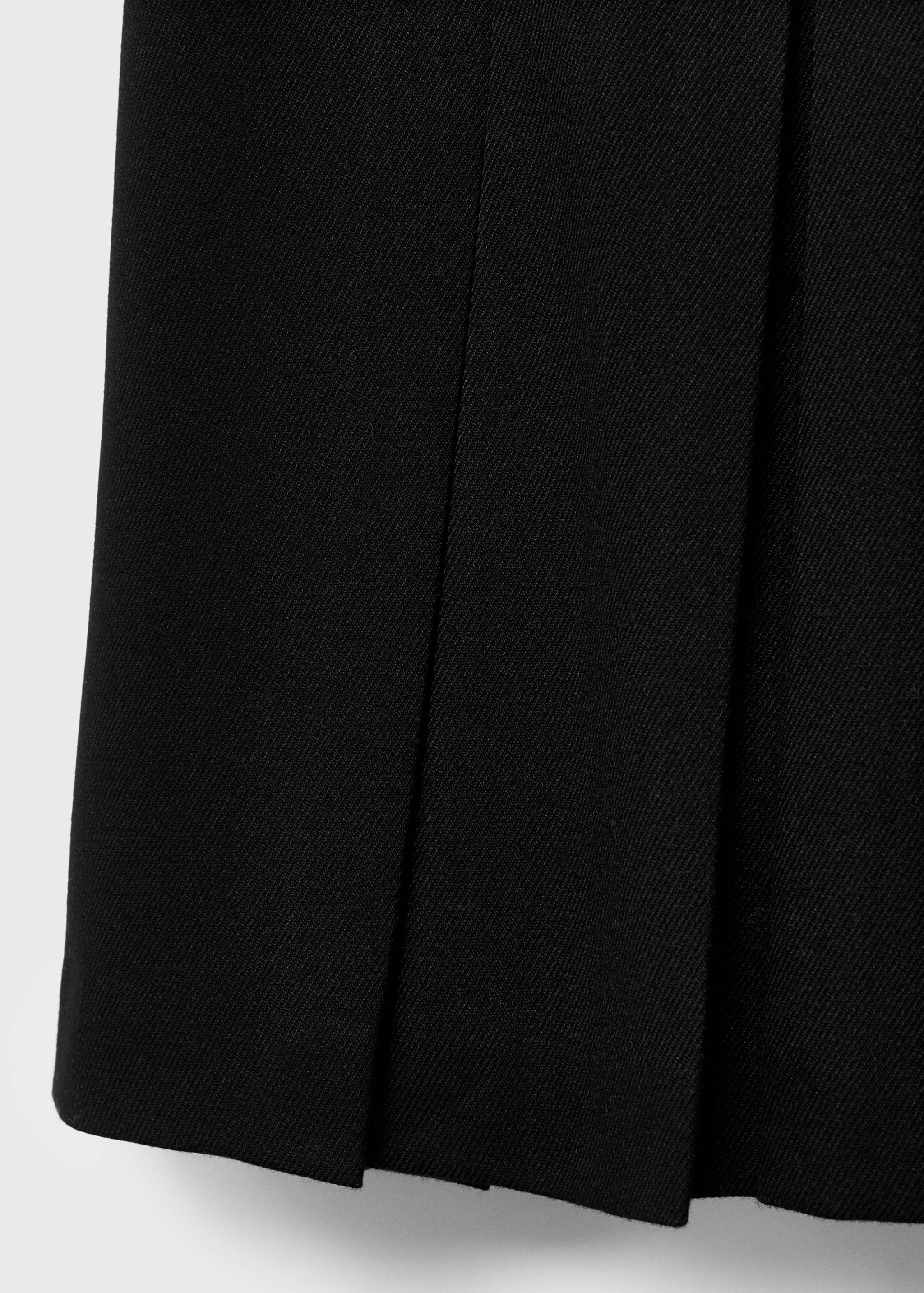 Pleated mini-skirt - Details of the article 8