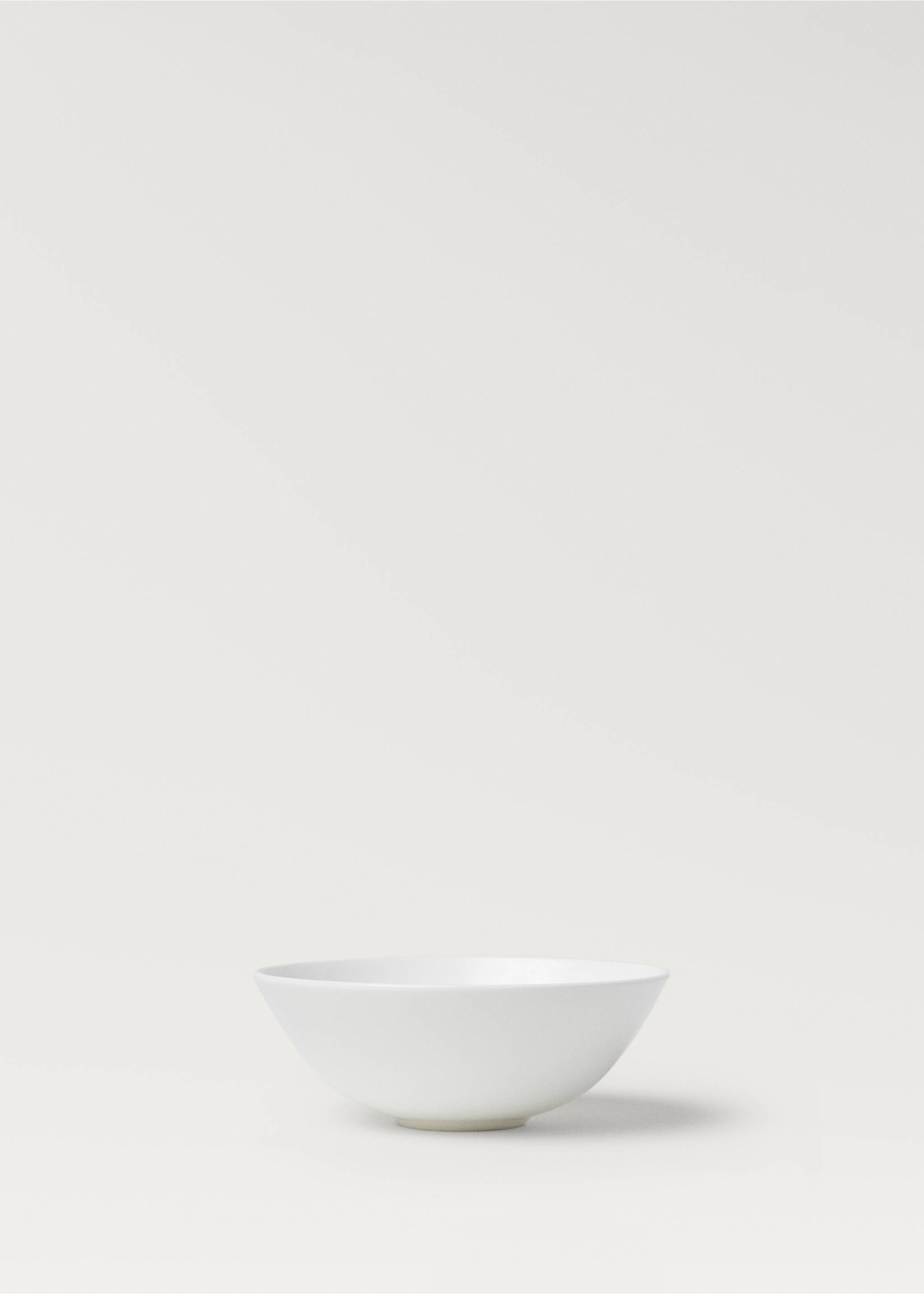 Bone china bowl - Article without model, Off White. Ref: 27192936-00.