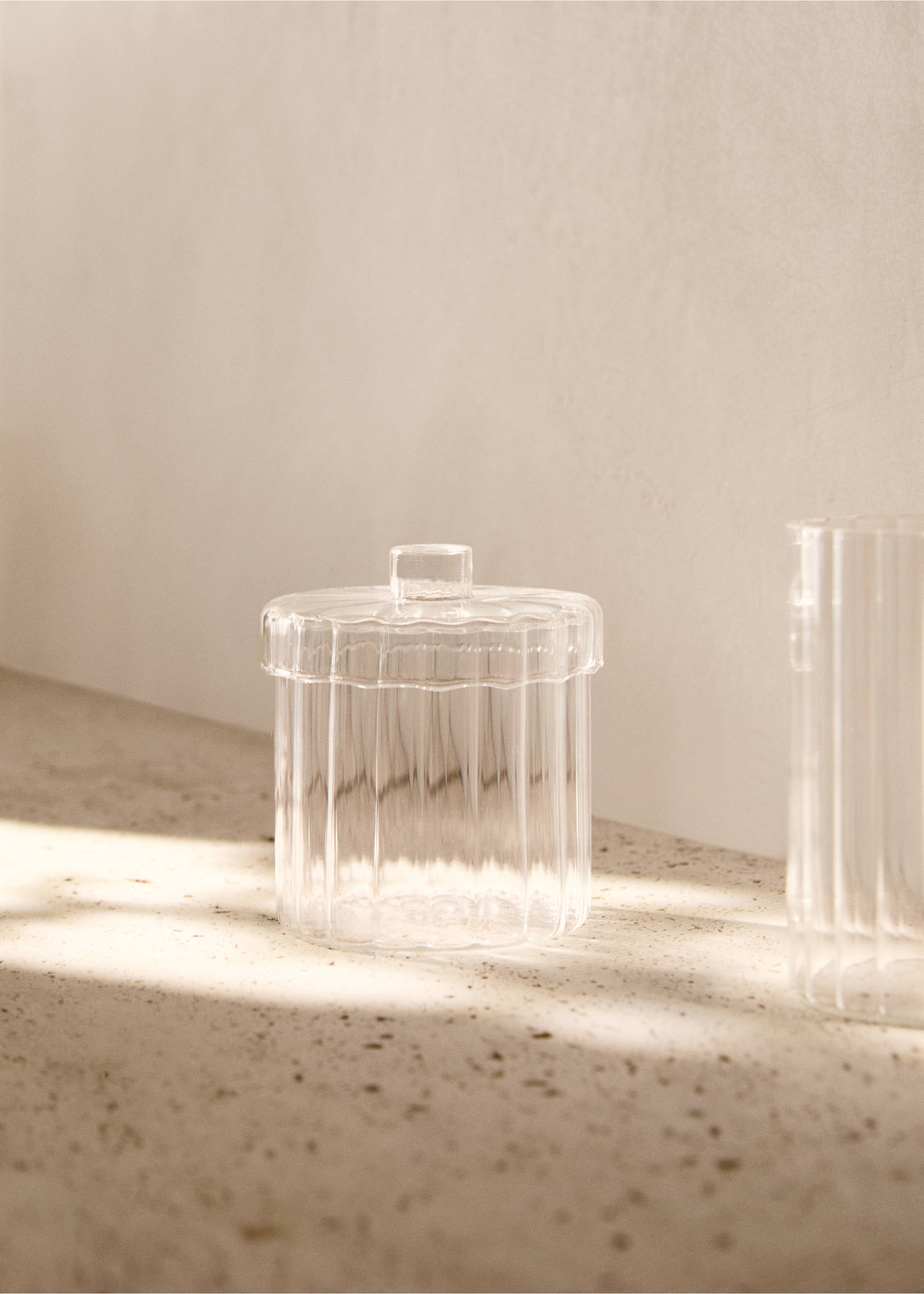 Borosilicate bathroom glass - General plane, Ice Grey. Ref: 27192937-00.