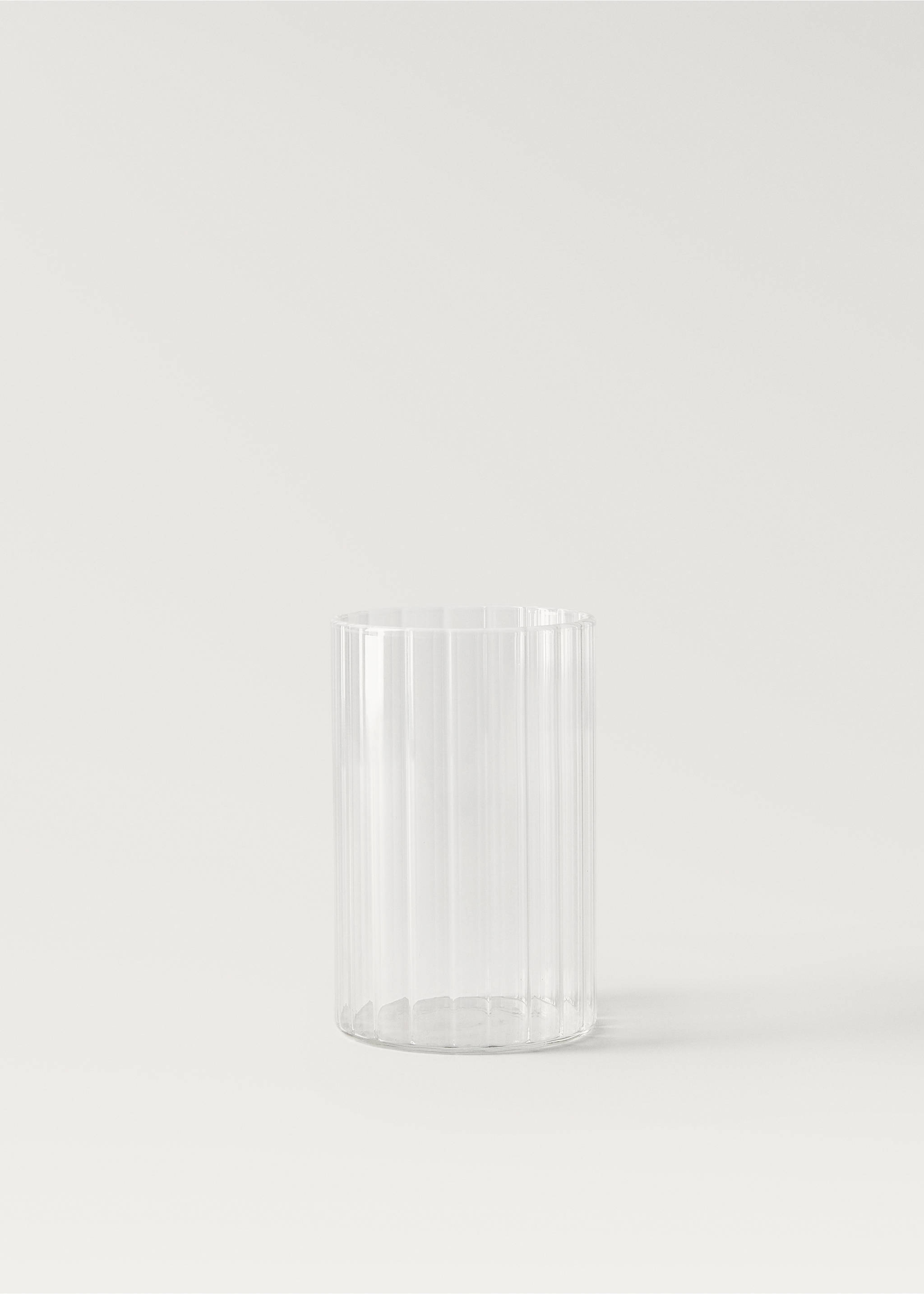 Borosilicate bathroom glass - Article without model, Ice Grey. Ref: 27192937-00.