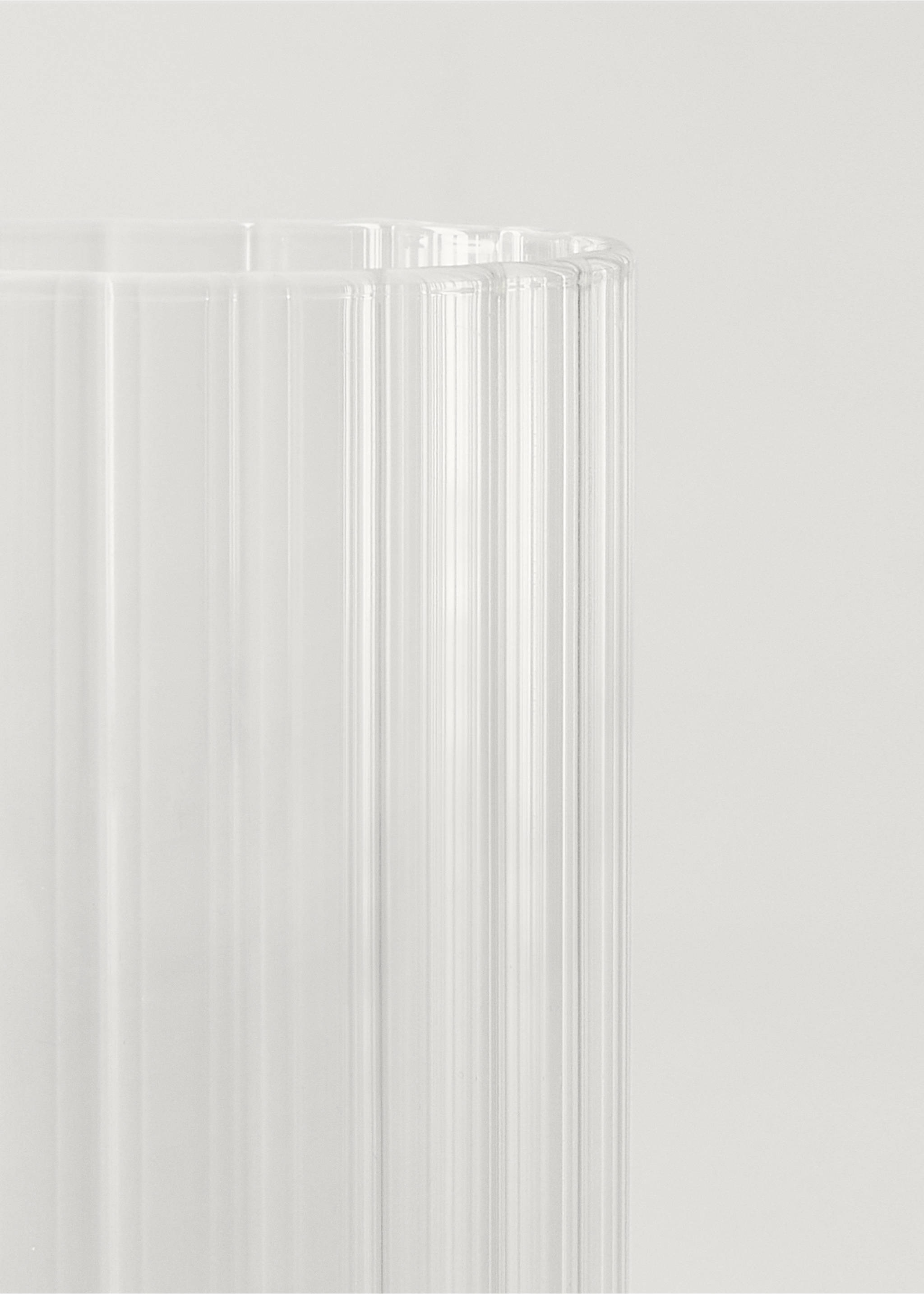 Borosilicate bathroom glass - Details of the article 2, Ice Grey. Ref: 27192937-00.