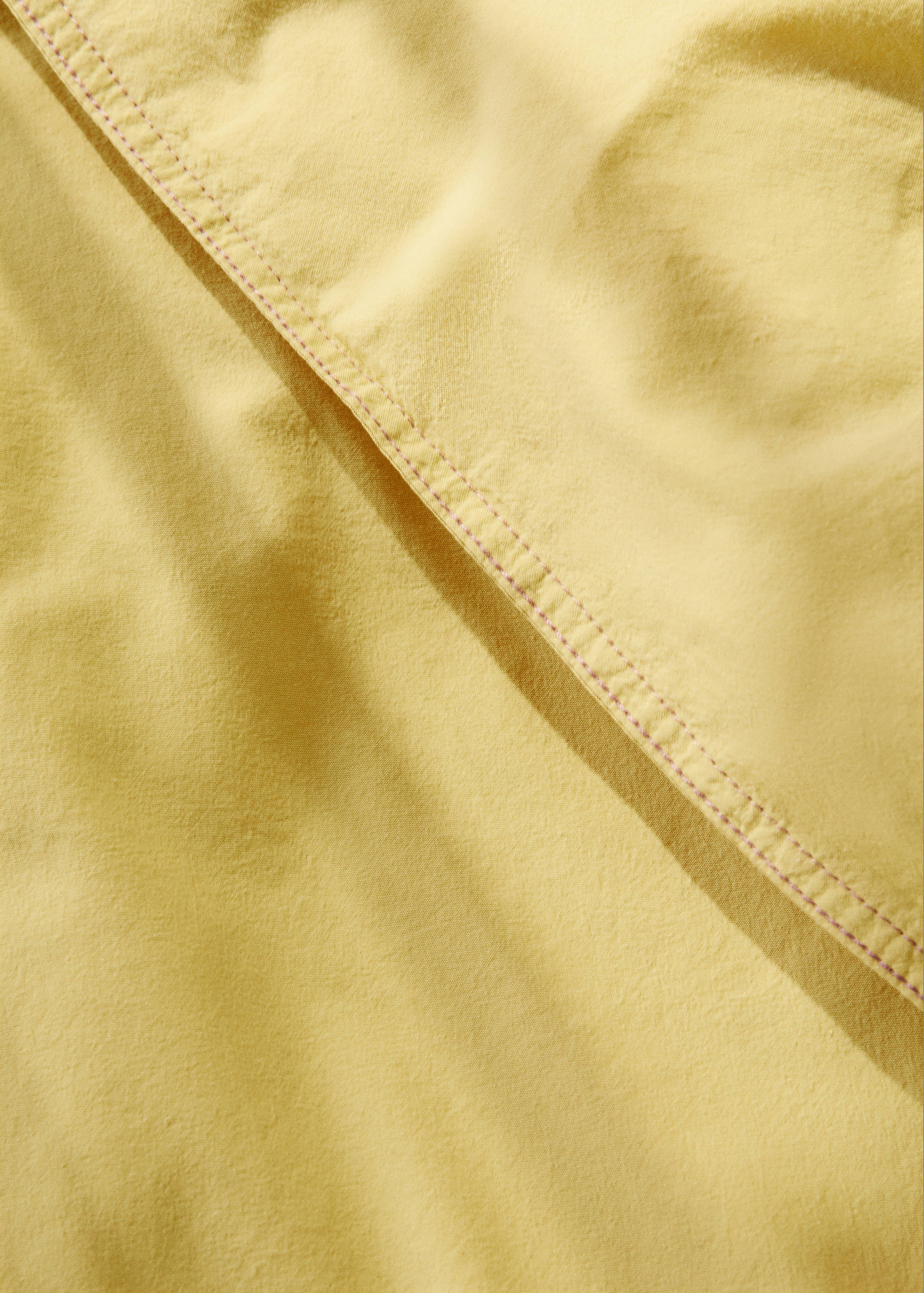 Children’s washed cotton double-stitched duvet cover for crib - Details of the article 7