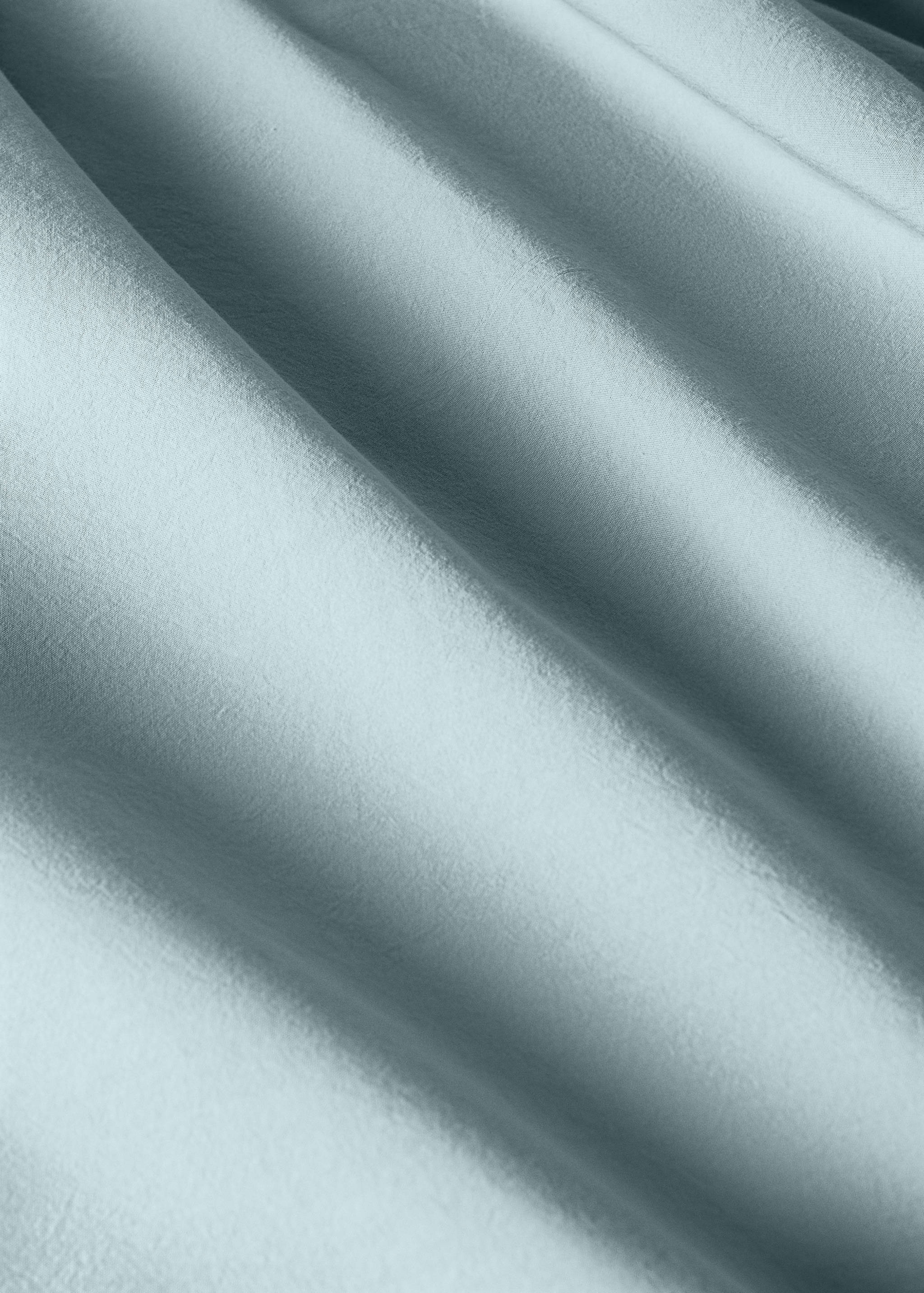 Påslakan för spjälsäng i tvättad bomull med dubbelsöm - Detaljer om artikeln 2