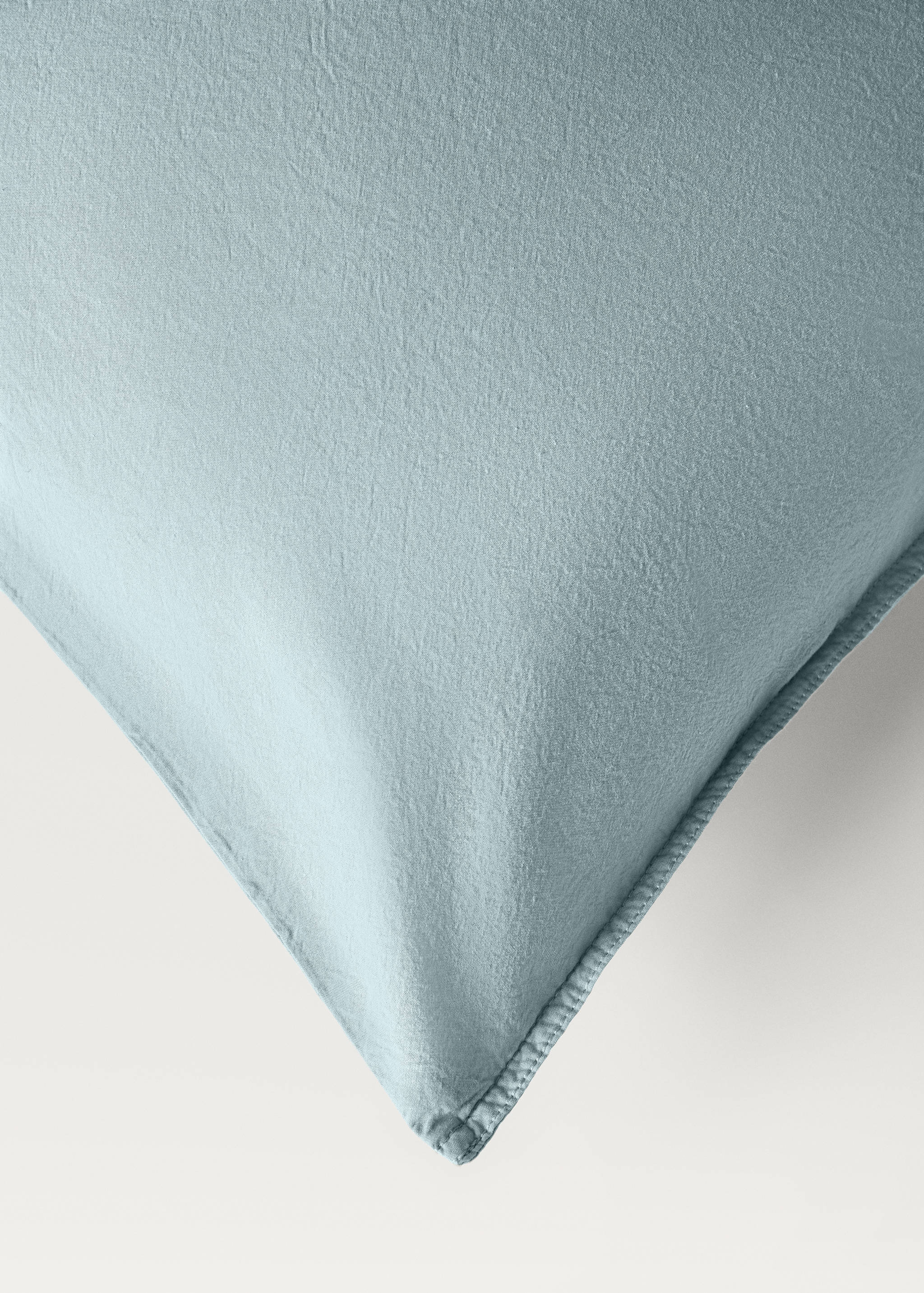 Påslakan för spjälsäng i tvättad bomull med dubbelsöm - Detaljer om artikeln 3