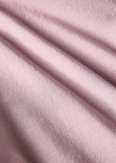 Washed cotton double-stitched top sheet for cot — Lilac 2