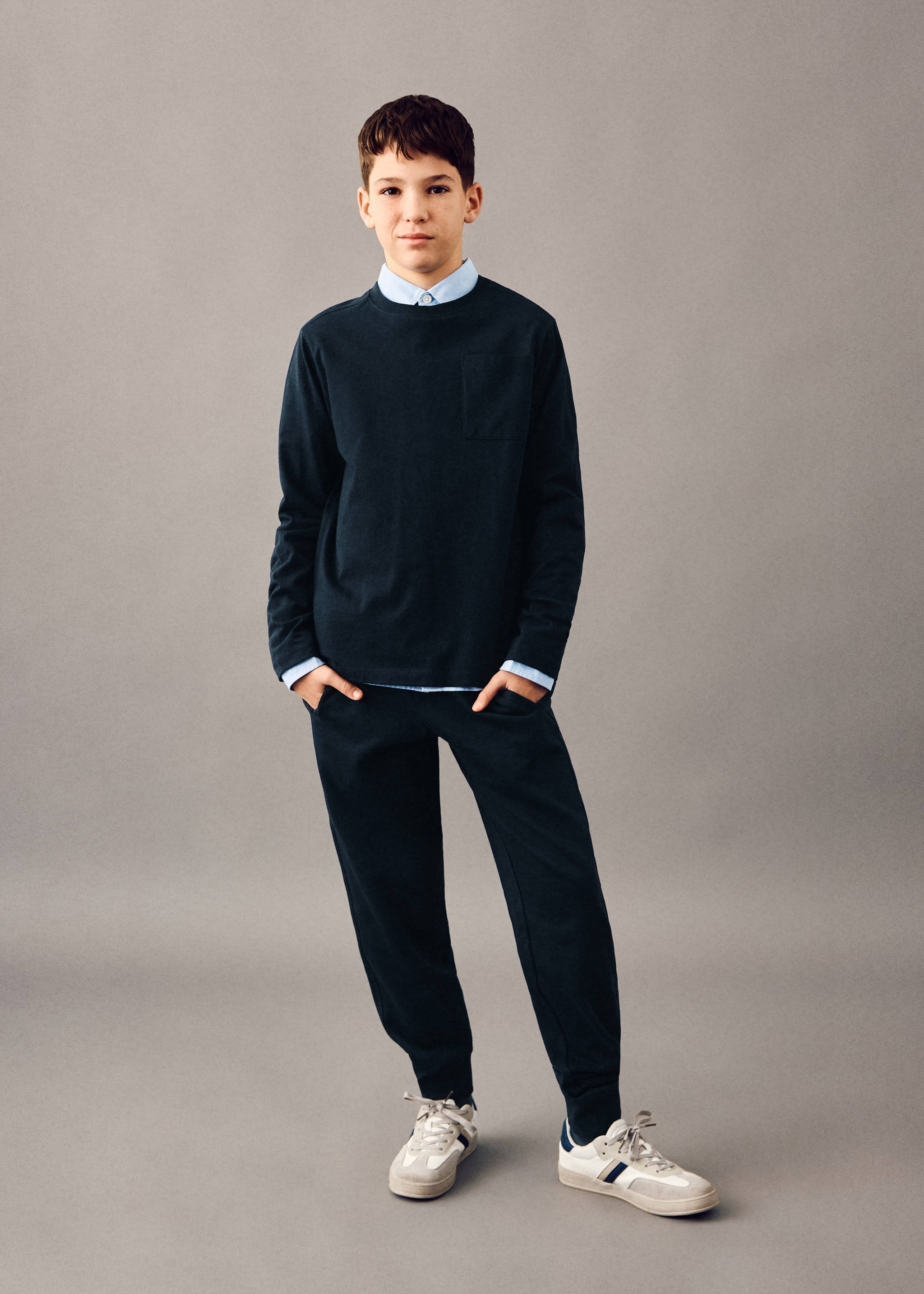 Pantalón jogger cordón - Plano general