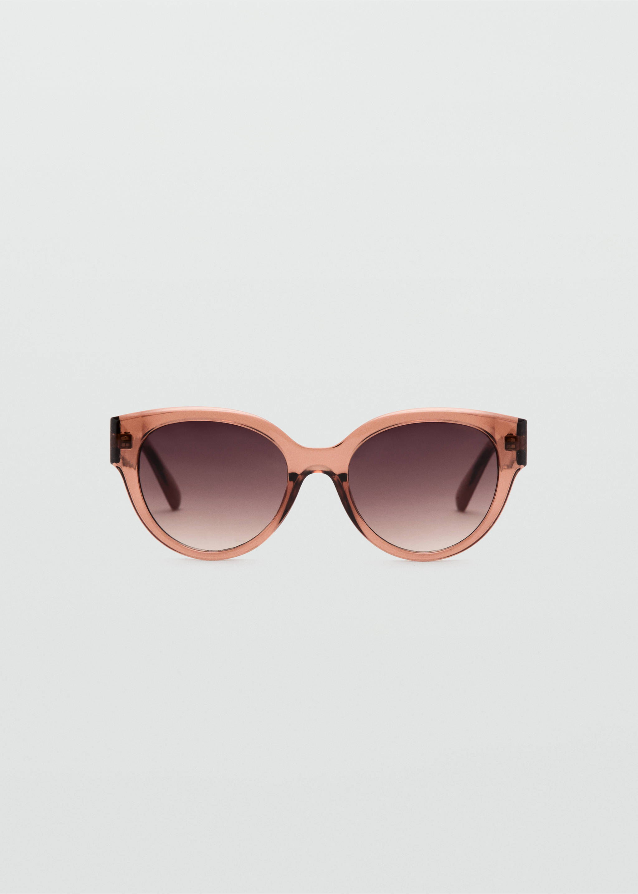 Cat-eye sunglasses - Article without model, Peach. Ref: 37001335-00.