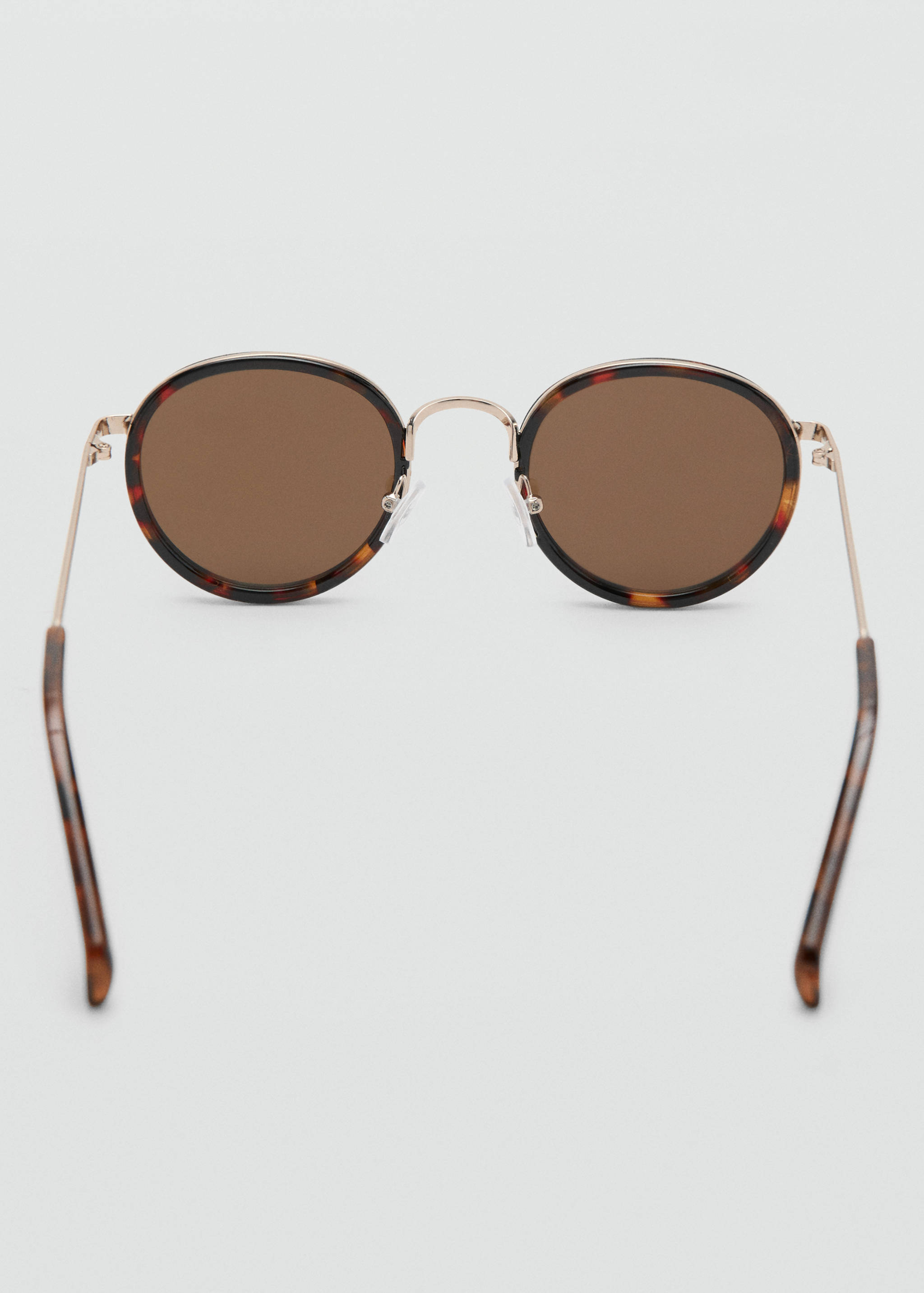 Round metal-frame sunglasses - Details of the article 1