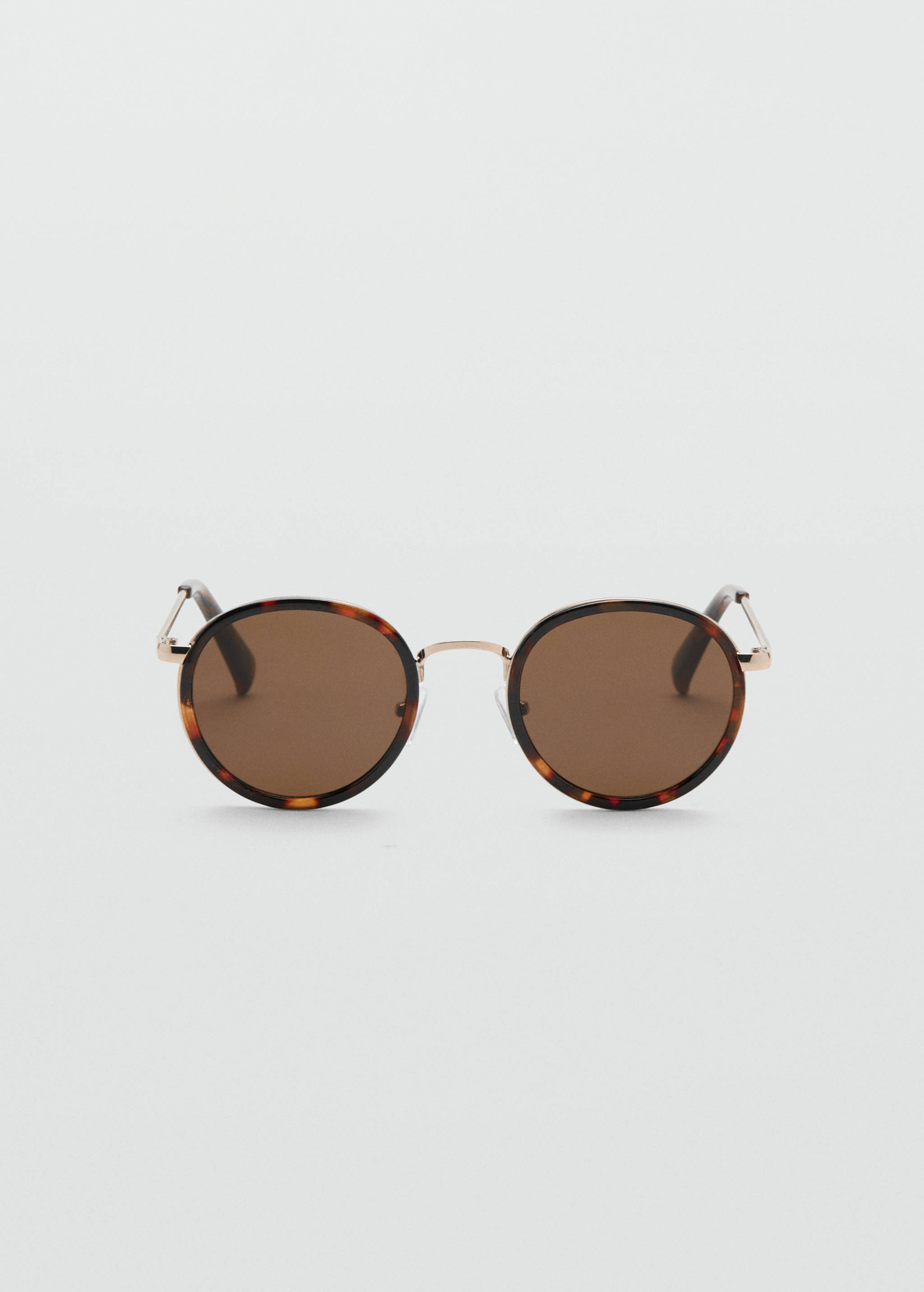 Round metal-frame sunglasses - Article without model