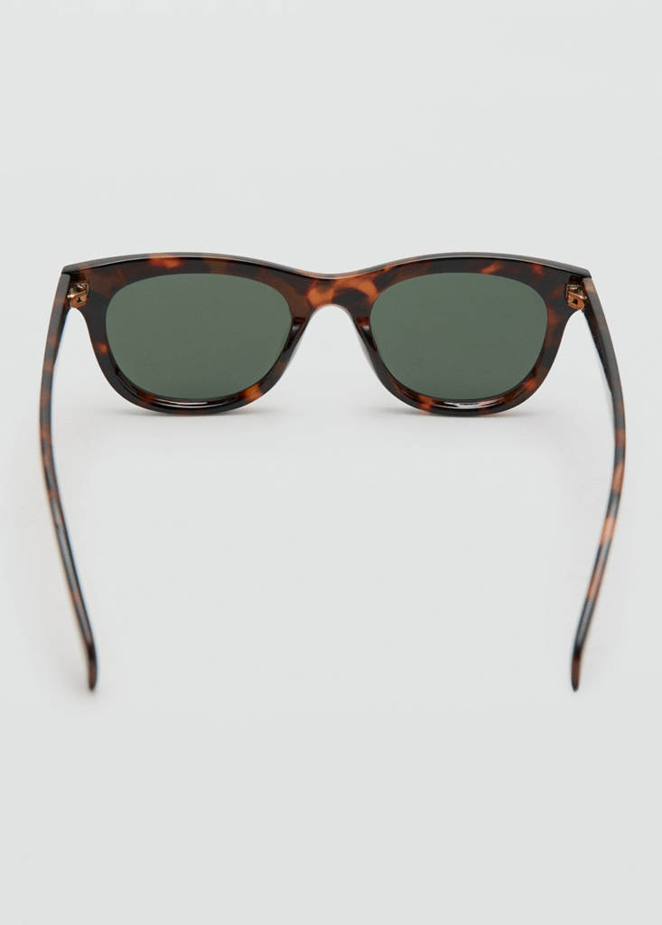 Resin frame sunglasses — Chocolate