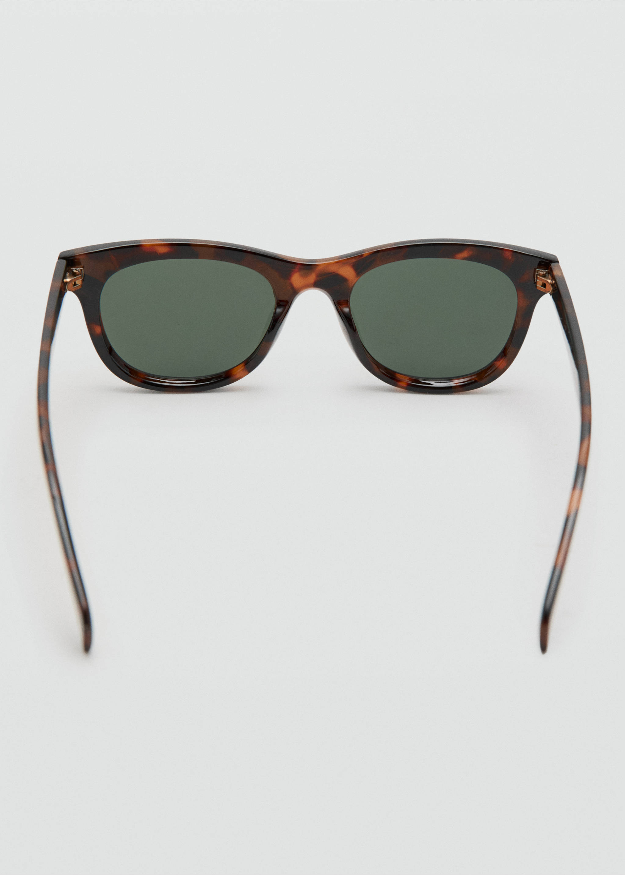 Resin frame sunglasses - Details of the article 1, Chocolate. Ref: 37001338-00.