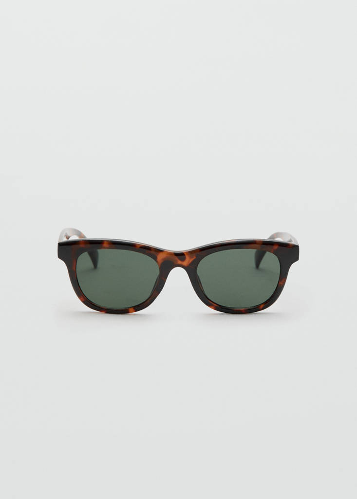 Resin frame sunglasses — Chocolate