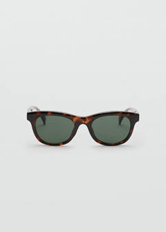 Resin frame sunglasses — Chocolate 4