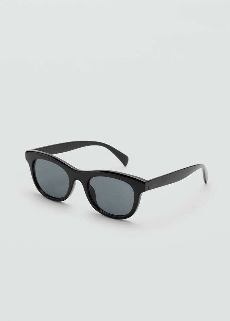 Resin frame sunglasses — Black