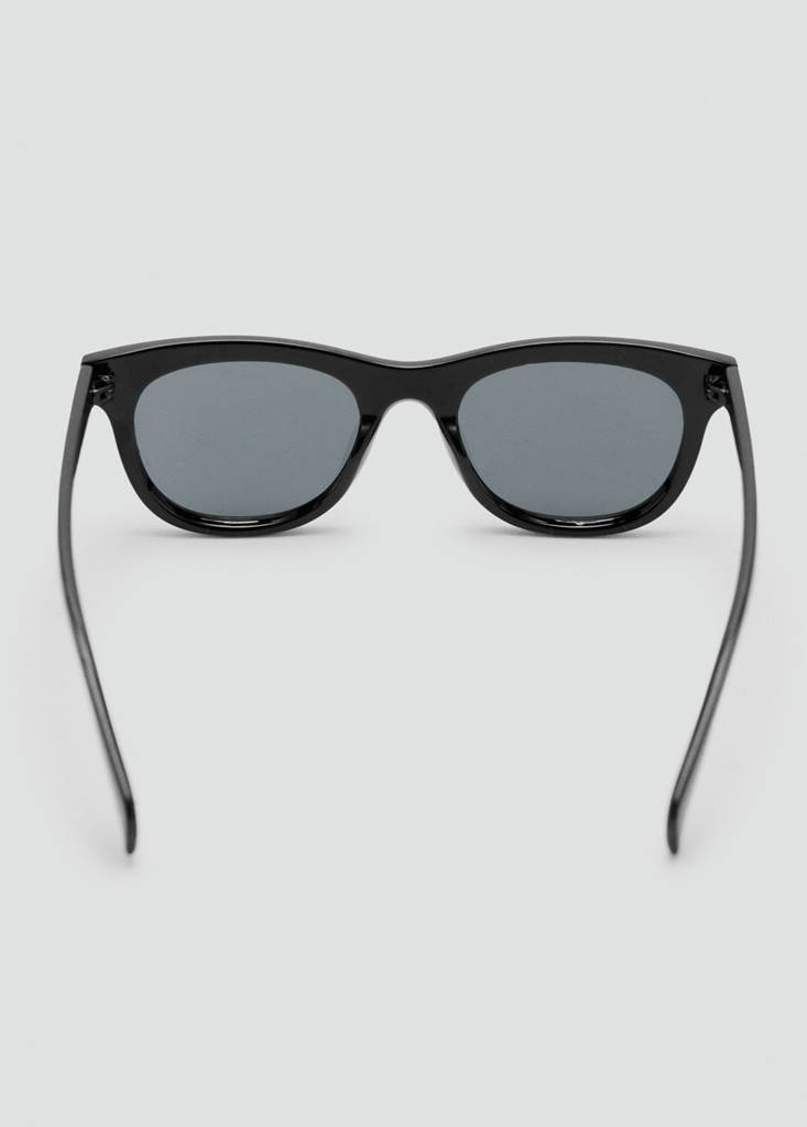 Resin frame sunglasses — Black