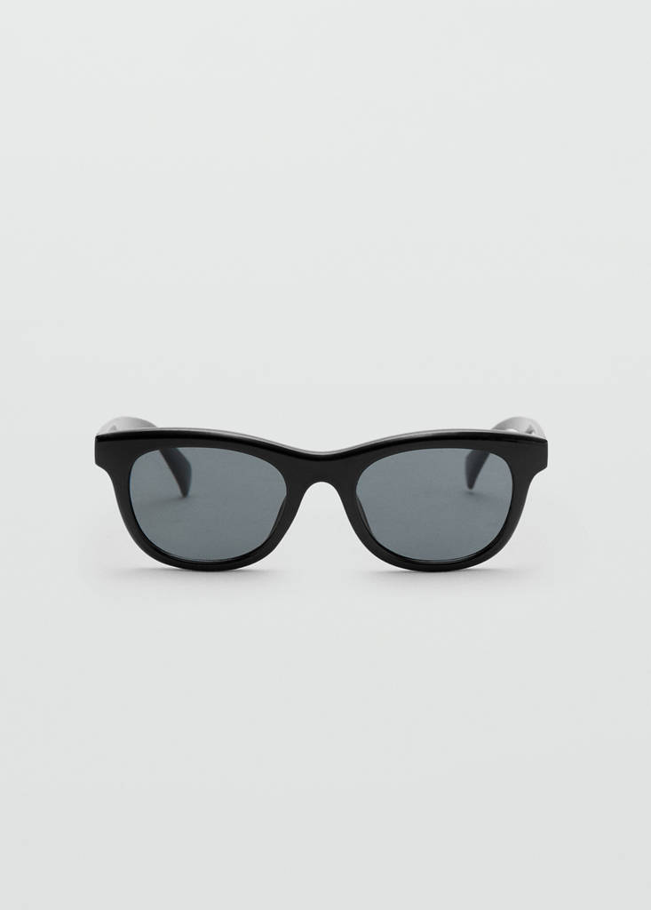 Resin frame sunglasses — Black