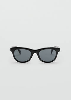 Resin frame sunglasses — Black 1