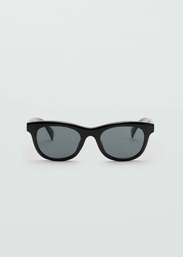 Resin frame sunglasses — Black