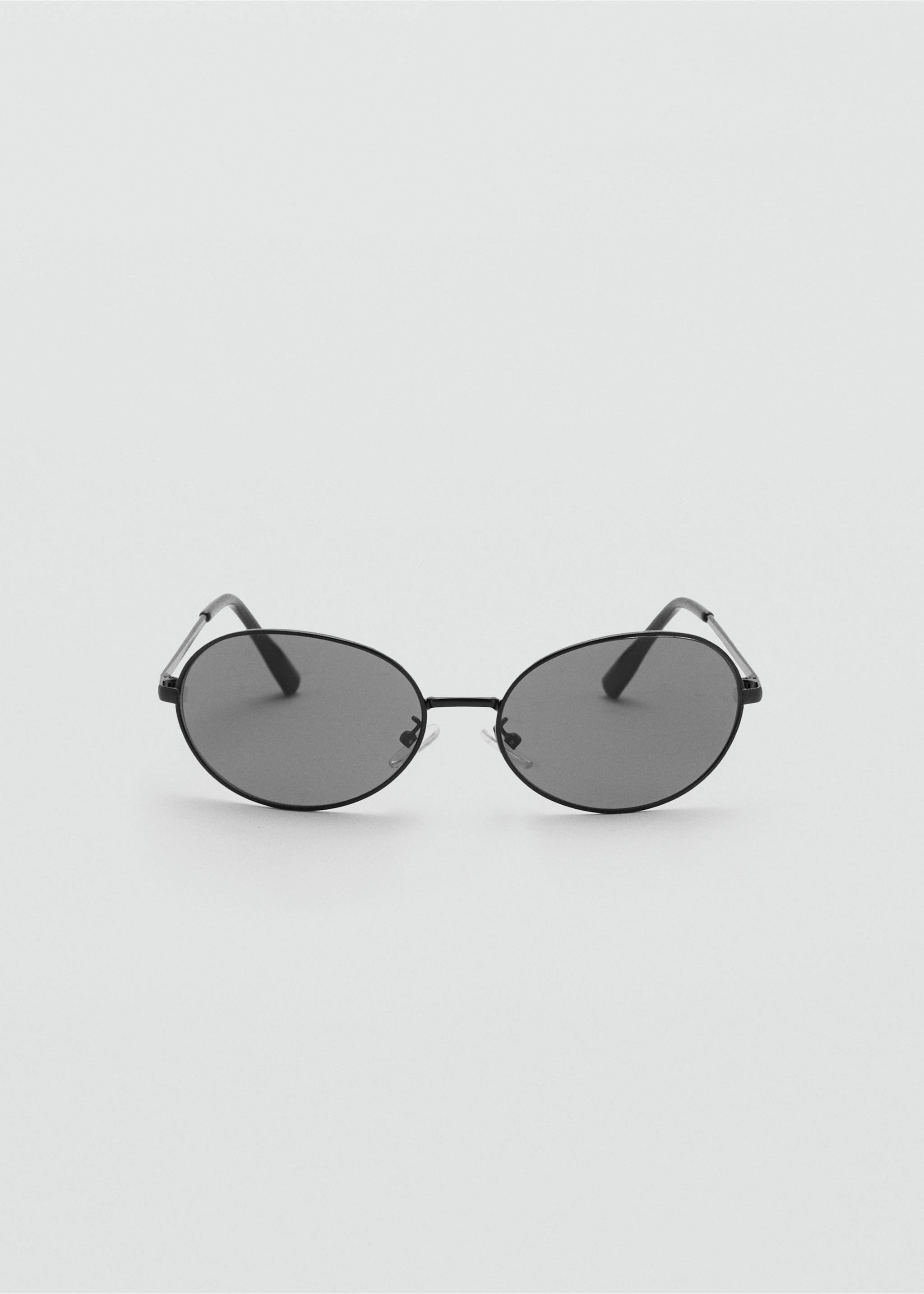 Metallic frame sunglasses - Article without model, Black. Ref: 37001340-00.