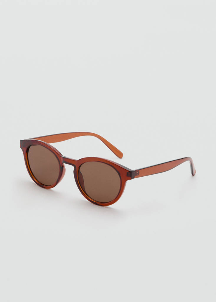 Round-framed sunglasses — Brown