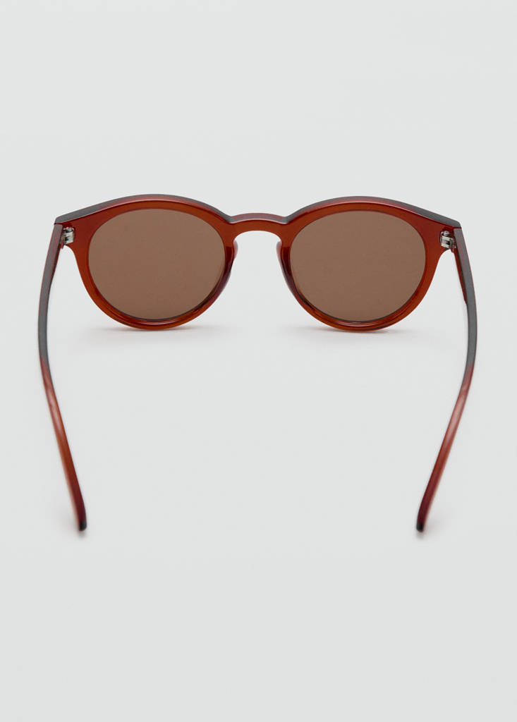 Round-framed sunglasses — Brown