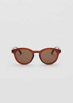 Round-framed sunglasses — Brown 1
