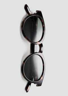 Round-framed sunglasses — Chocolate 3