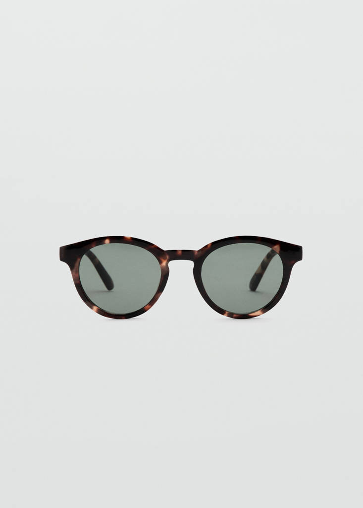 Round-framed sunglasses — Chocolate