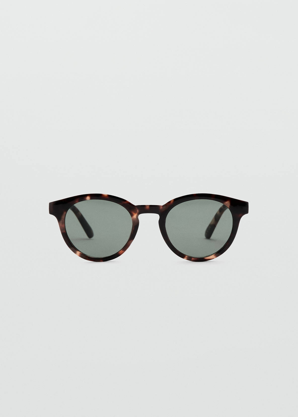 Round-framed sunglasses — Chocolate