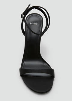Strappy heeled sandals — Black 4