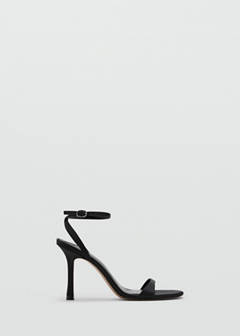 Strappy heeled sandals — Black 1