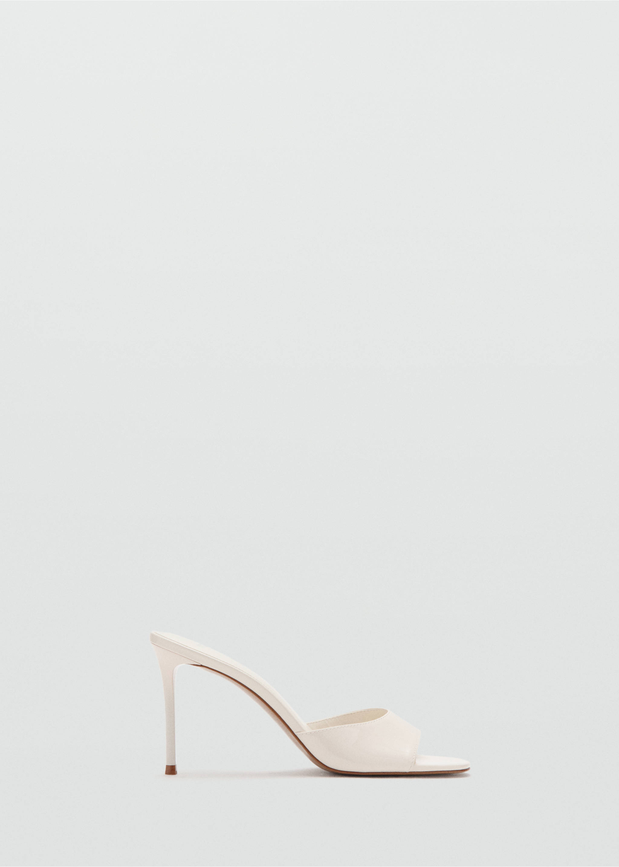 Stiletto heel sandal - Article without model, White. Ref: 37001359-00.