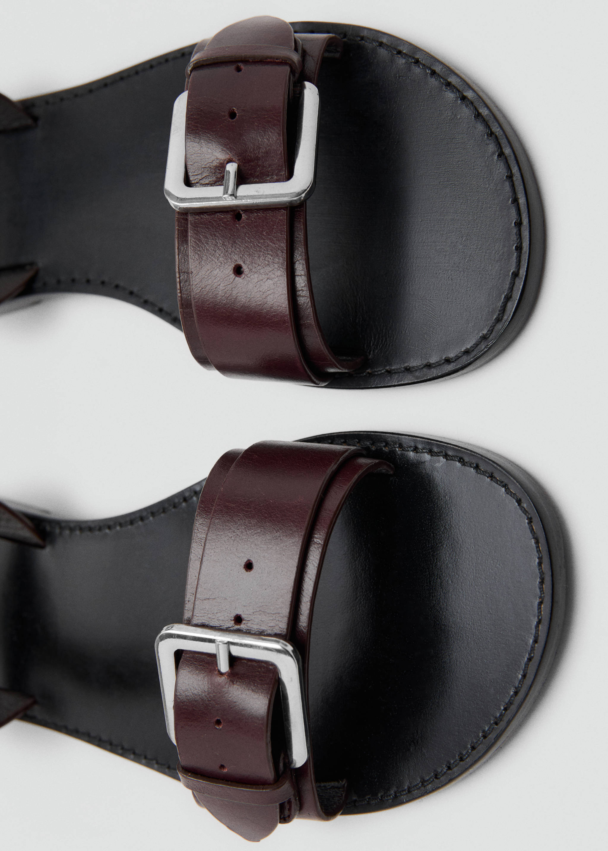 Buckle leather sandals - Details of the article 2