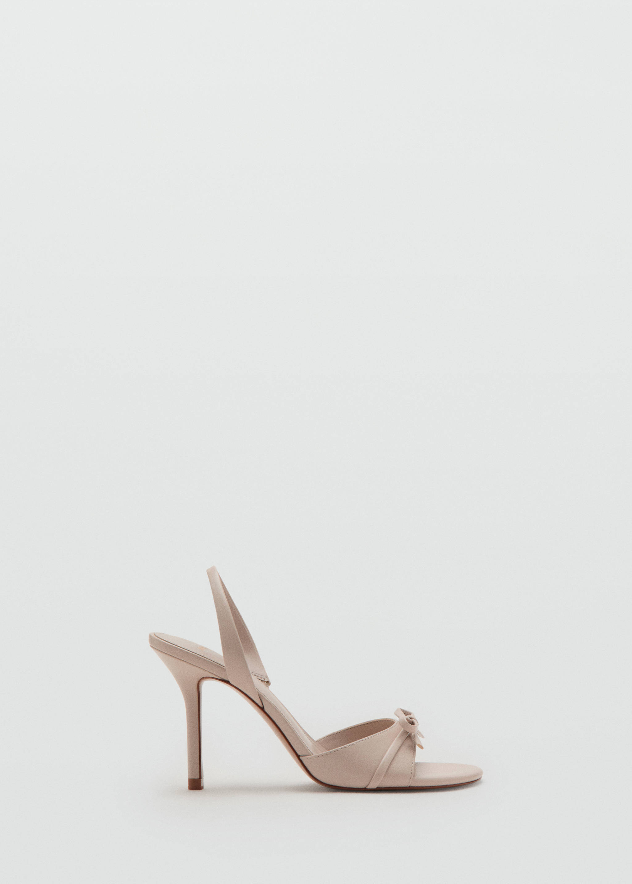 Haksandalen met bandjes en strikdetail - Artikel zonder model