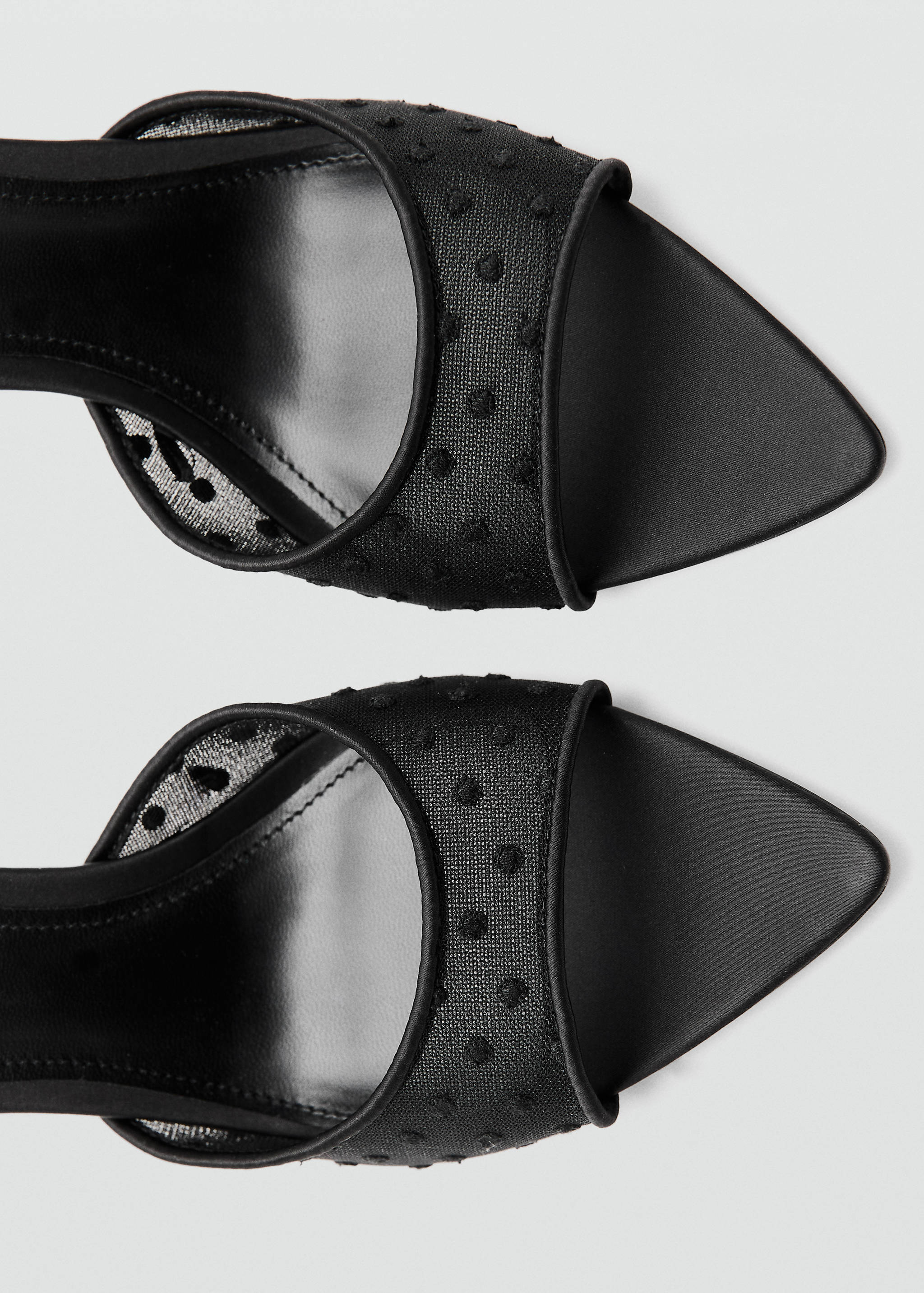 Spitzen-Sandale mit Absatz - Detail des Artikels 1