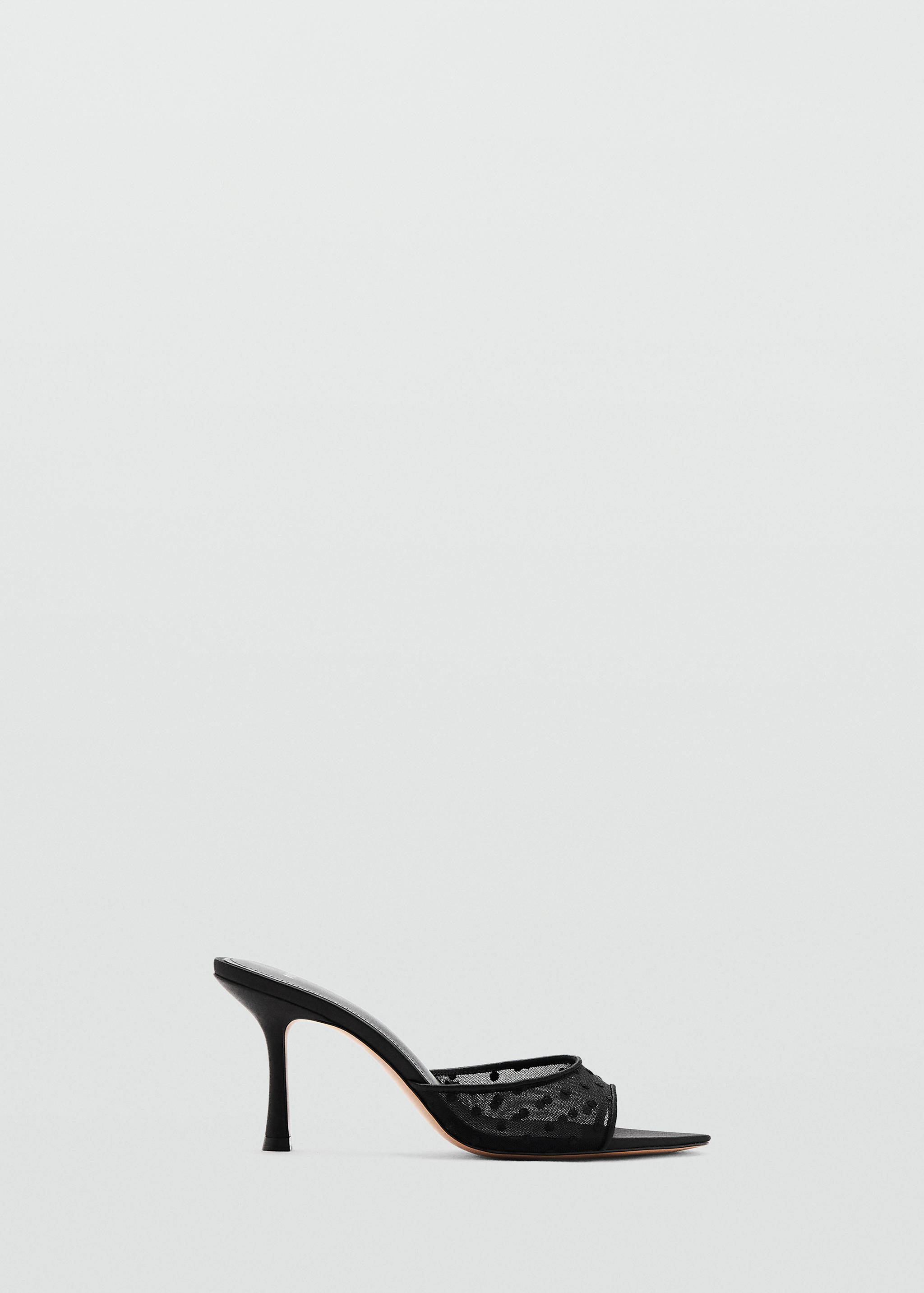 Mesh heeled sandal - Article without model