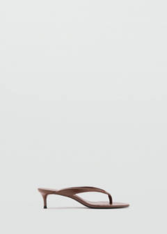 Strappy heeled sandals — Chocolate 3