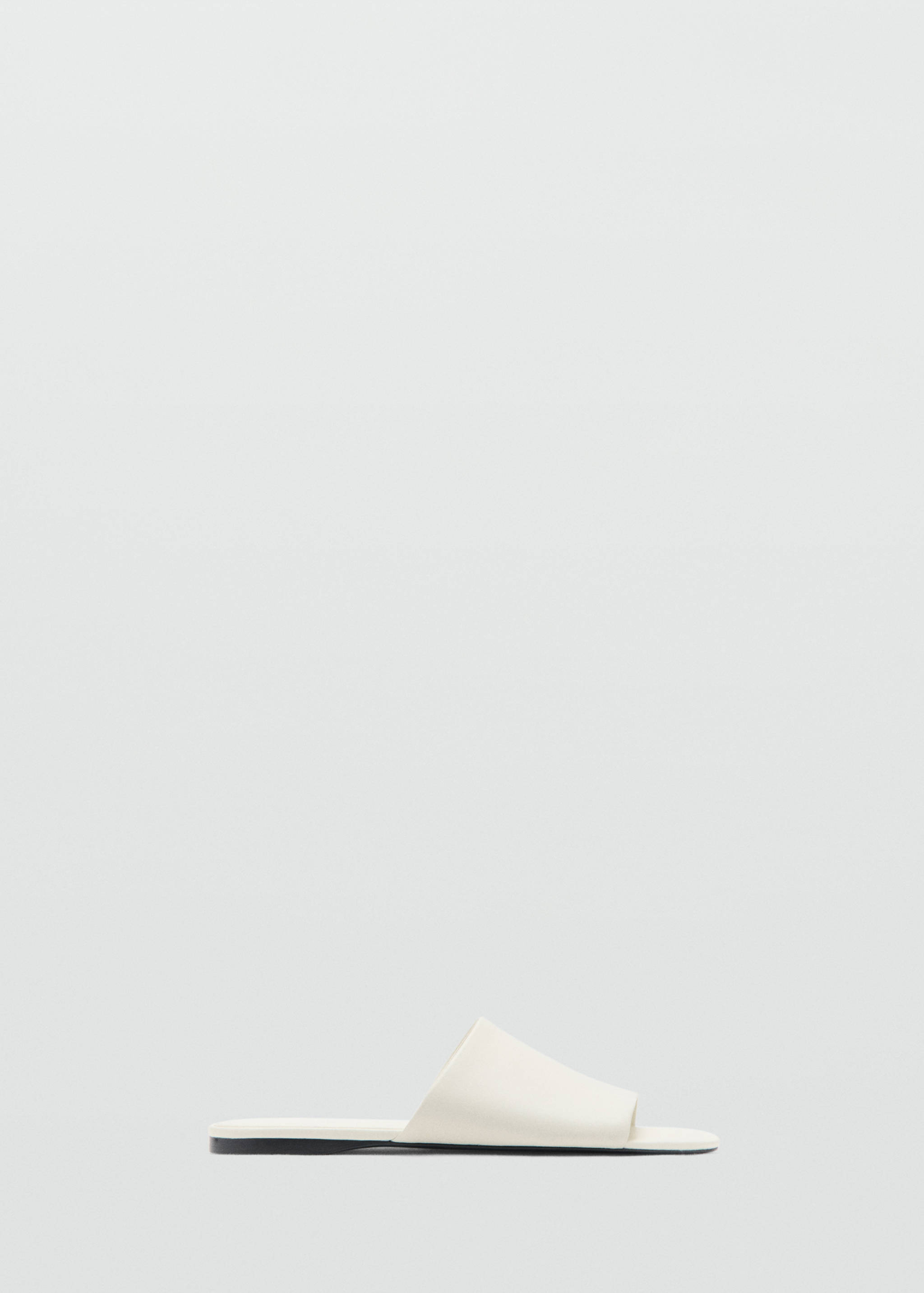 Flat leather sandal - Article without model